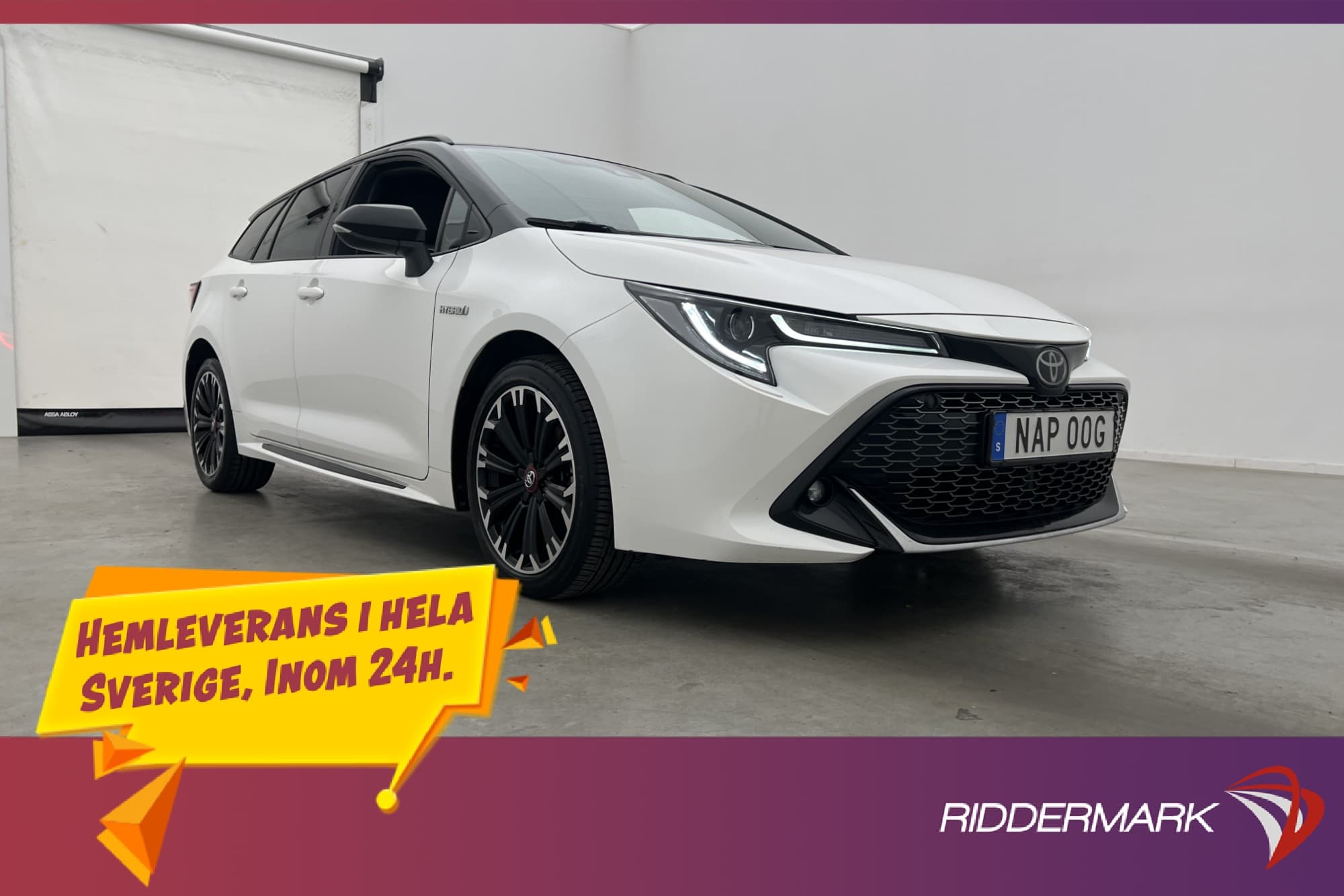 Toyota Corolla Touring Hybrid GR Sport Kamera Halvskinn