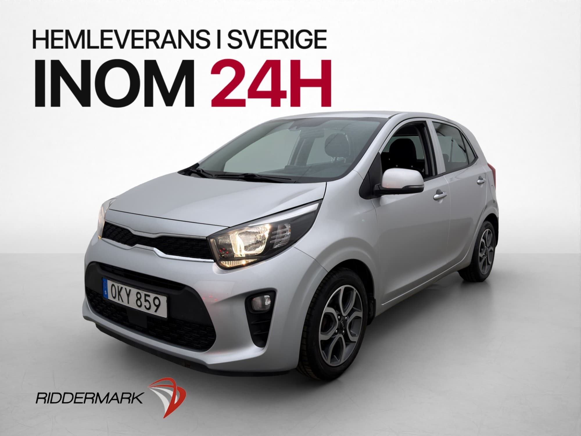 Kia Picanto 1.0 MPI 67hk Advance Kamera CarPlay Rattvärme
