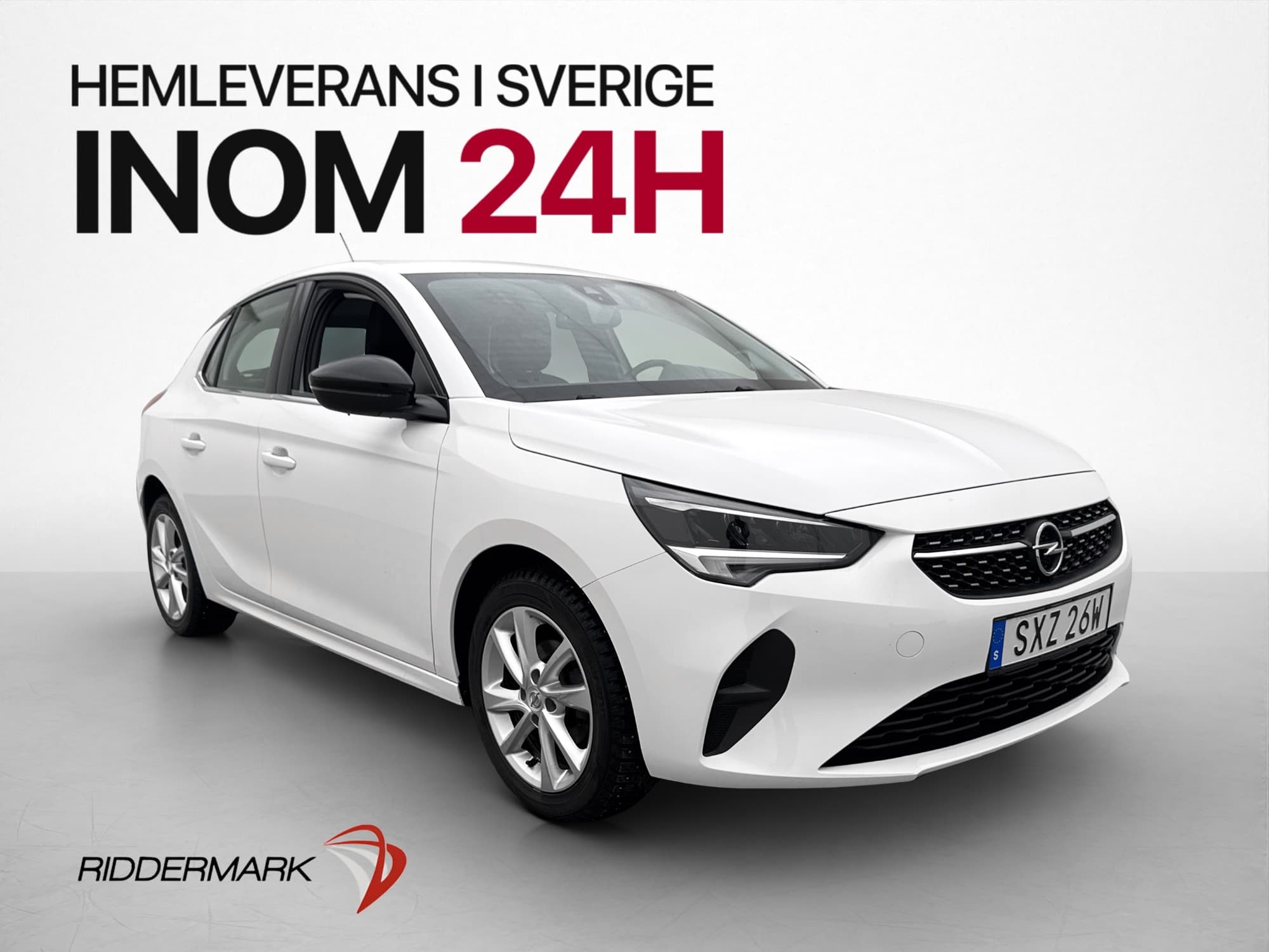 Opel Corsa 1.2 75hk Elegance Kamera CarPlay Rattvärme