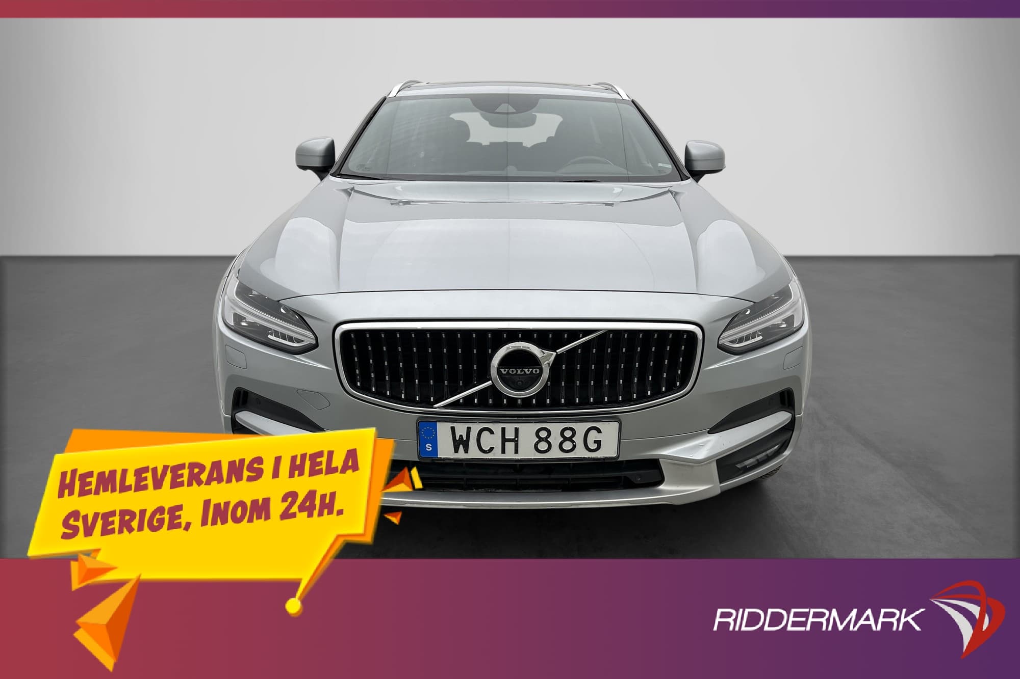 Volvo V90 Cross Country D5 AWD B&W Pano 360° Skinn Drag VOC