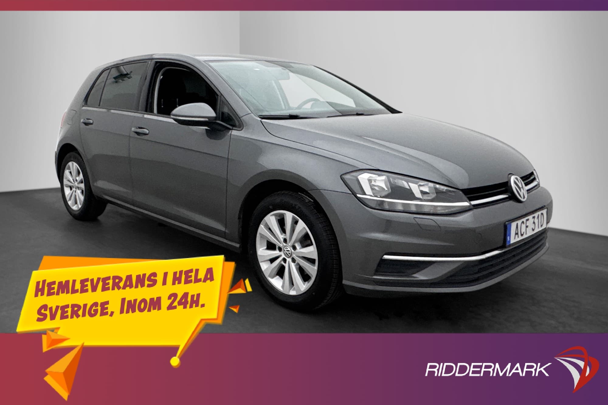 Volkswagen Golf 1.0 TSI DSG Fjärr-värmare Adapt-fart CarPlay