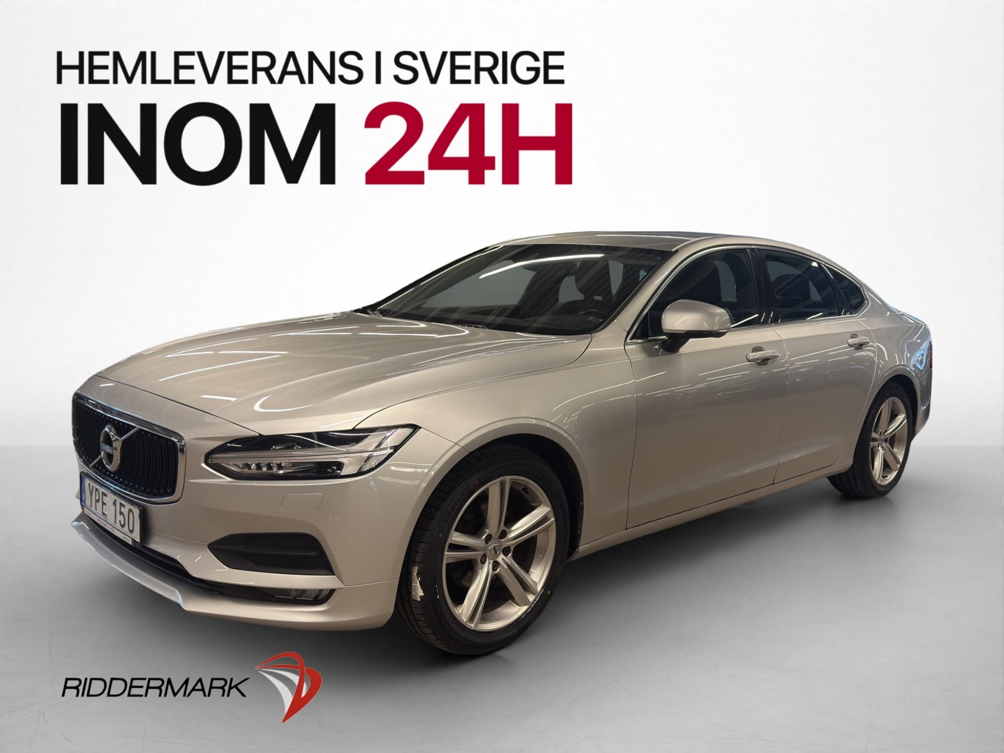Volvo S90 D4 AWD 190hk Momentum Värmare Rattvärme Keyless