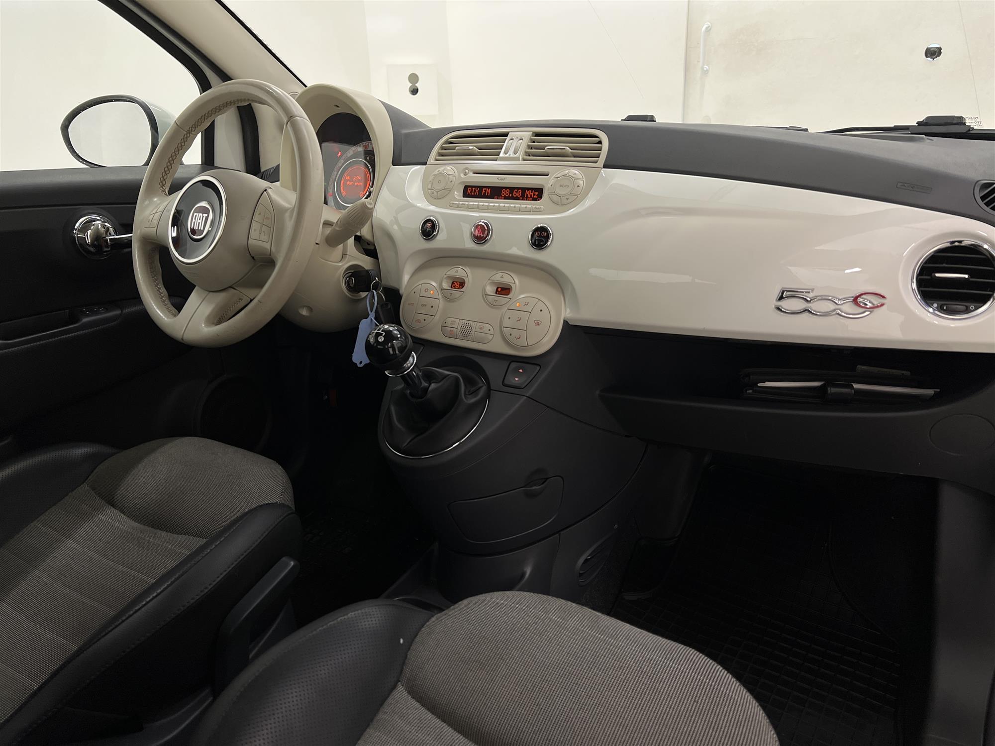 Fiat 500C 1.2 69hk Lounge Låg Skatt 0,48L/mil