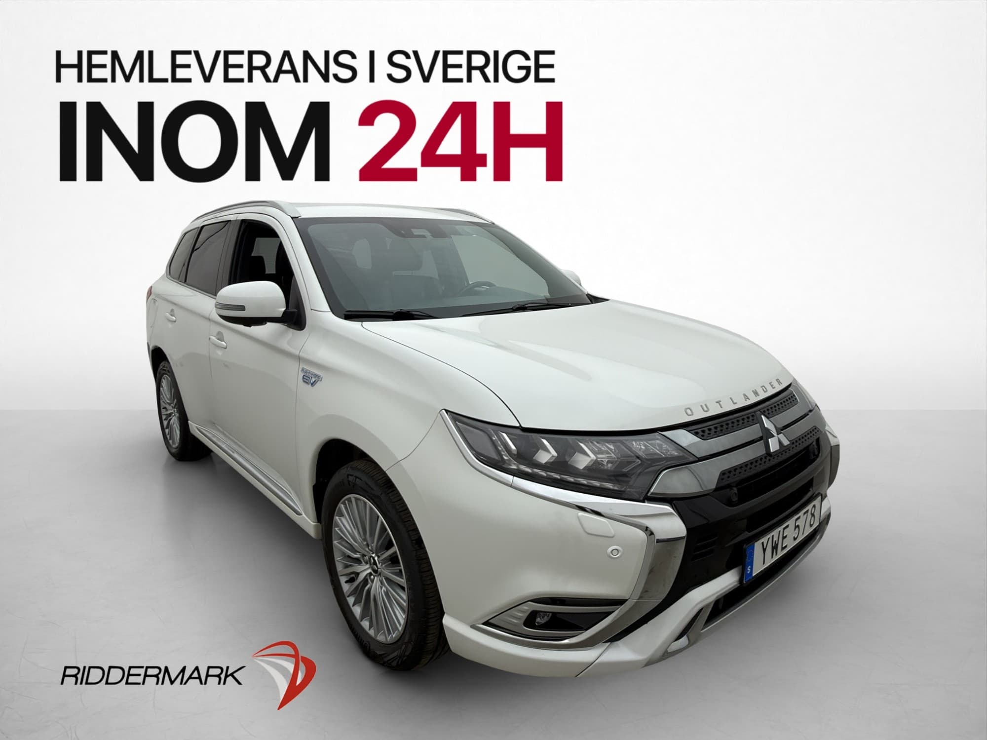 Mitsubishi Outlander PHEV 224hk AWD Business 360° Värm Drag