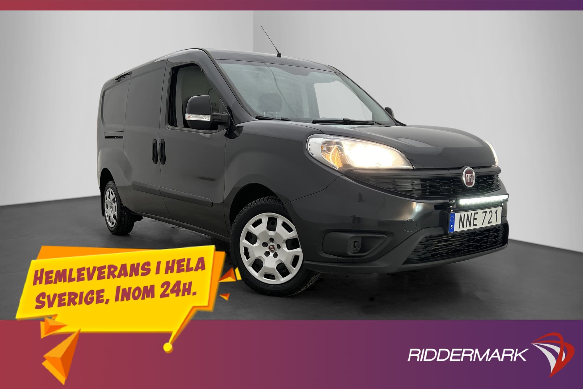 Fiat Doblò Maxi 1.3 16V MultiJet Dragkrok 3-Sits Bluetooth