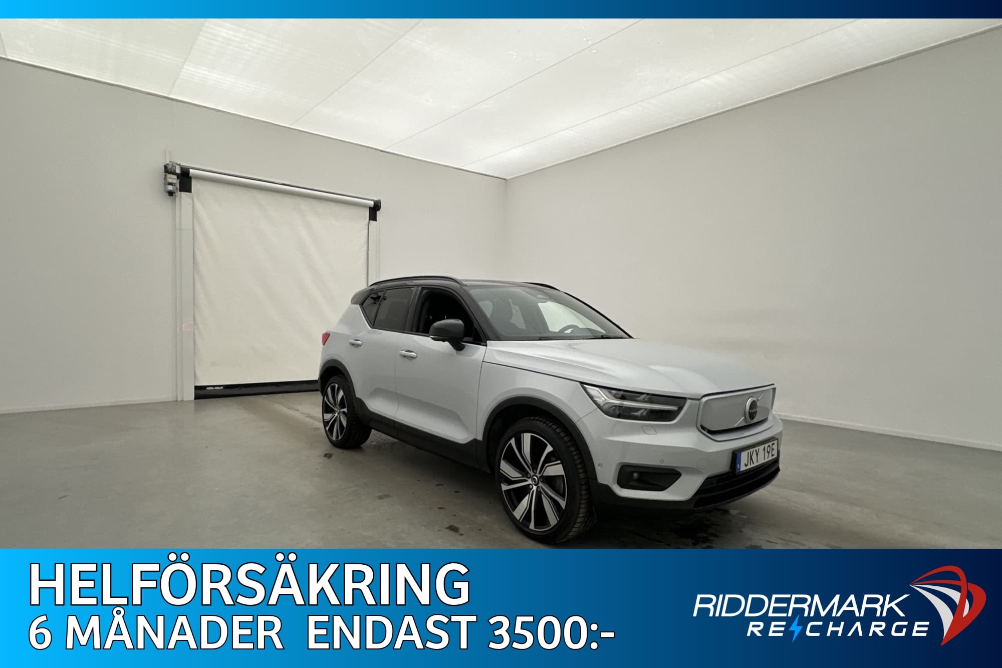 Volvo XC40 P8 AWD 408hk Värmare H/K 360° Pano Drag VOC