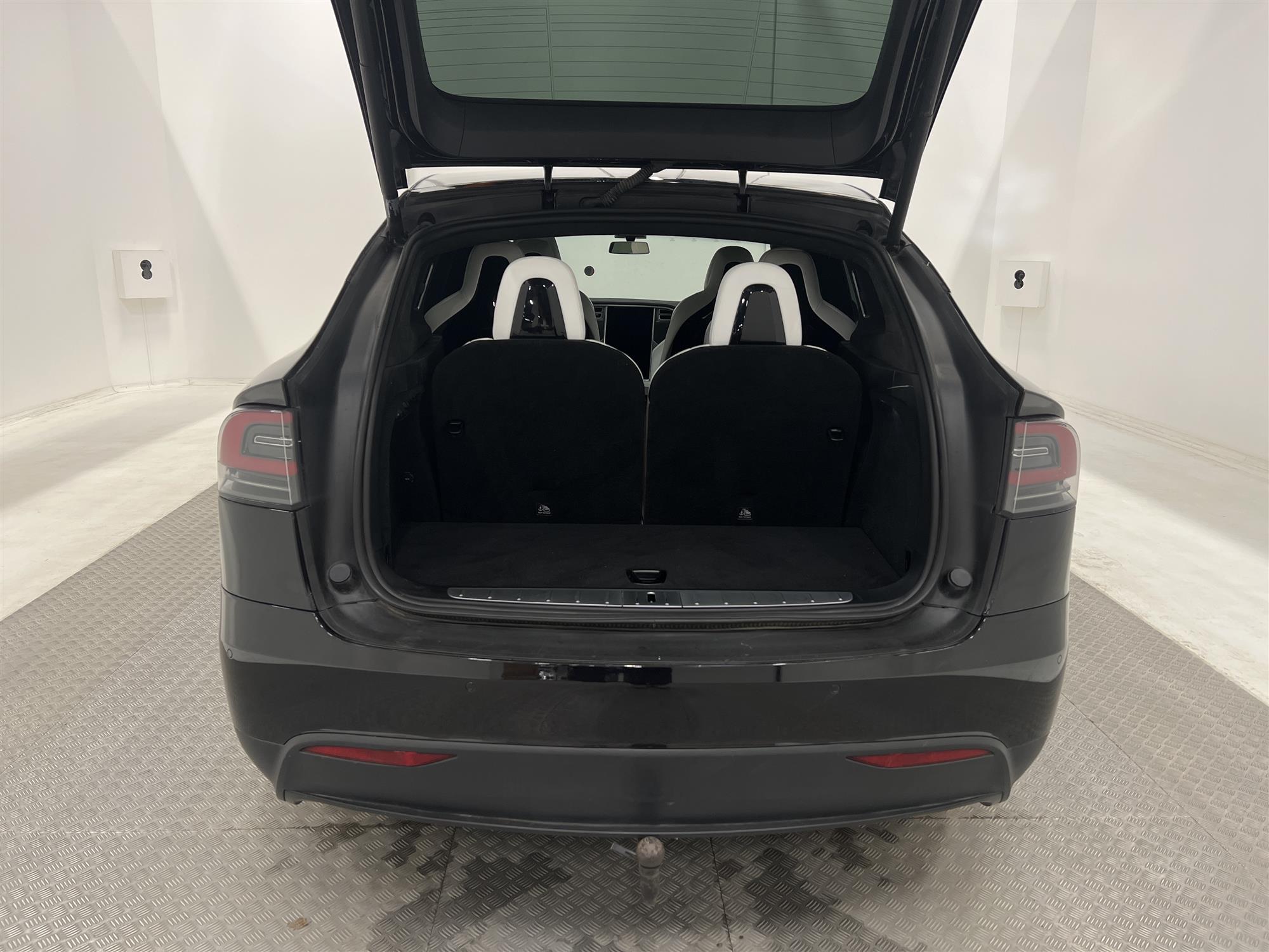 Tesla Model X 90D AWD 423hk 6Sits FRI SUPERCHARGE Drag Moms interiör