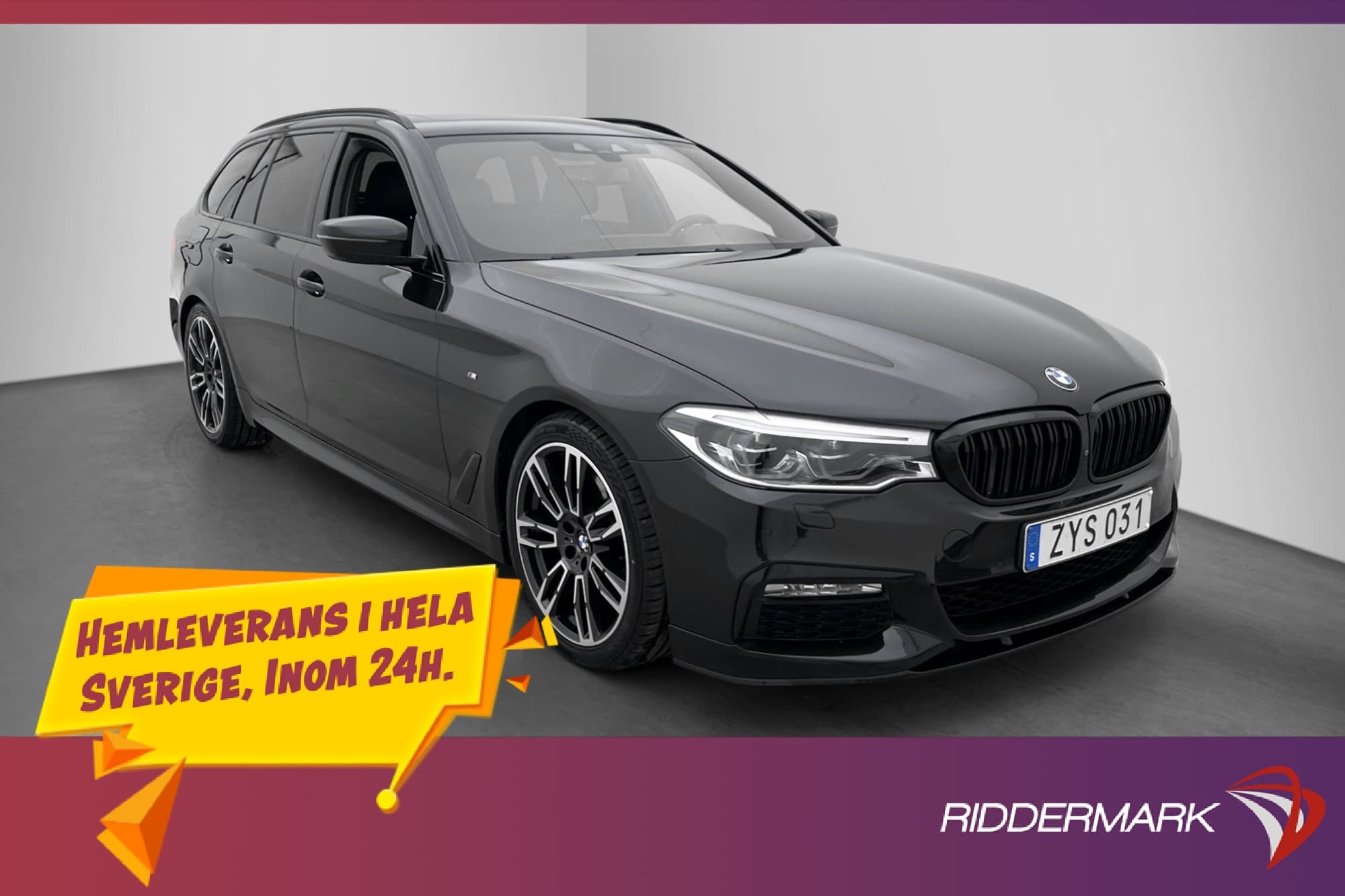 BMW 530 D xDrive Touring M Sport Värmare Pano 360° H/K HUD