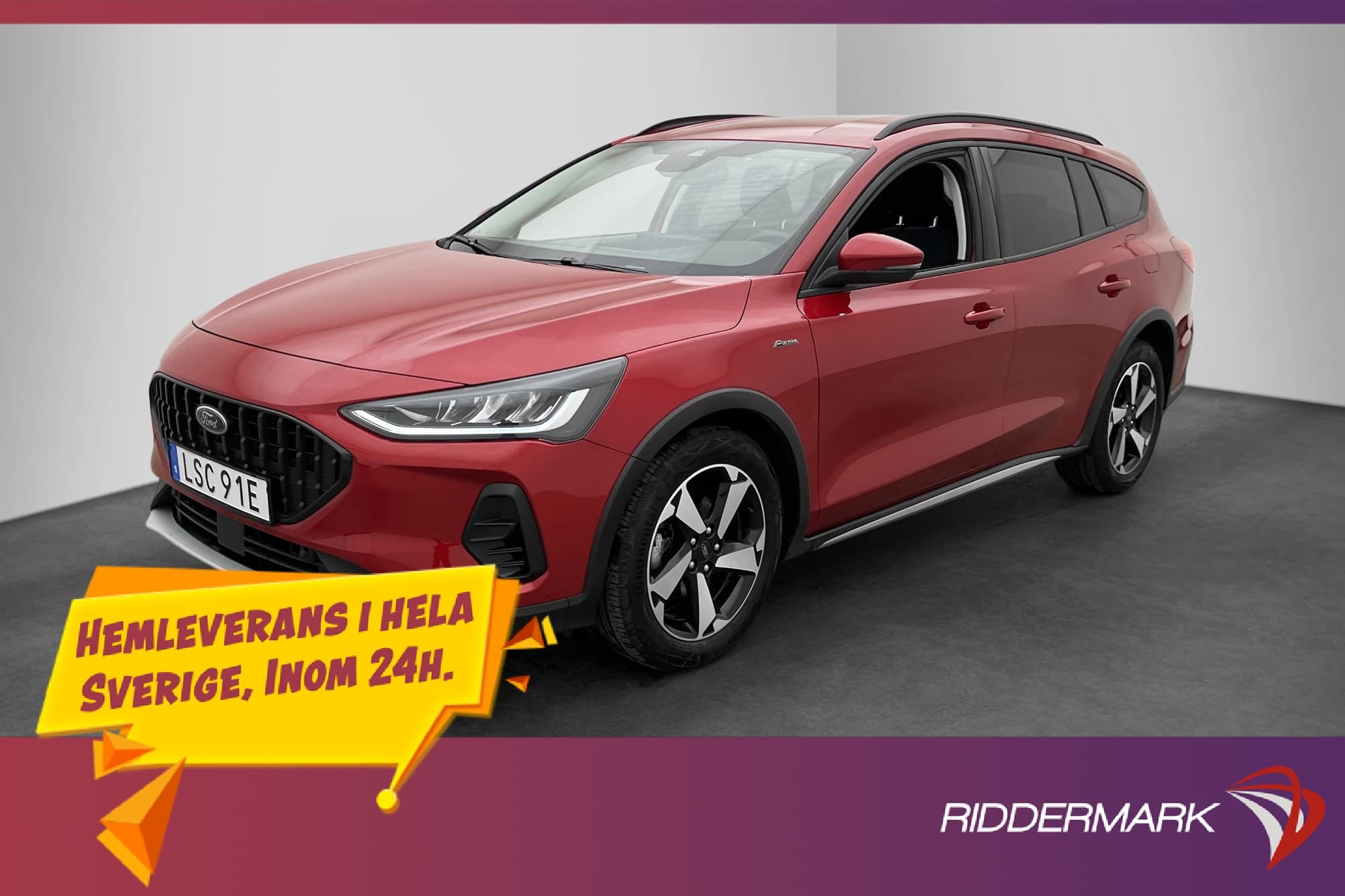 Ford Focus Active Kombi 1.0 Hybrid Värmare Kamera Drag MOMS