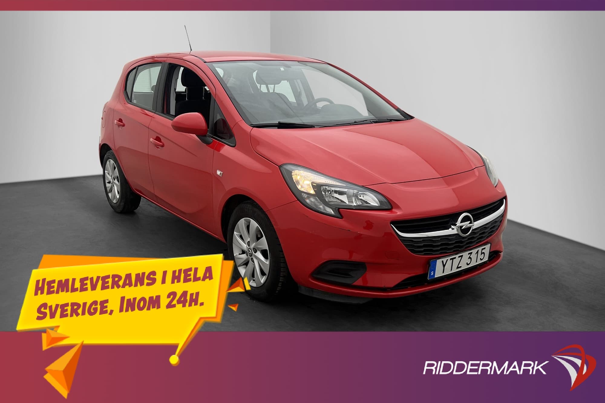 Opel Corsa 1.4 Automatisk 90hk Enjoy Rattvärme Sensorer