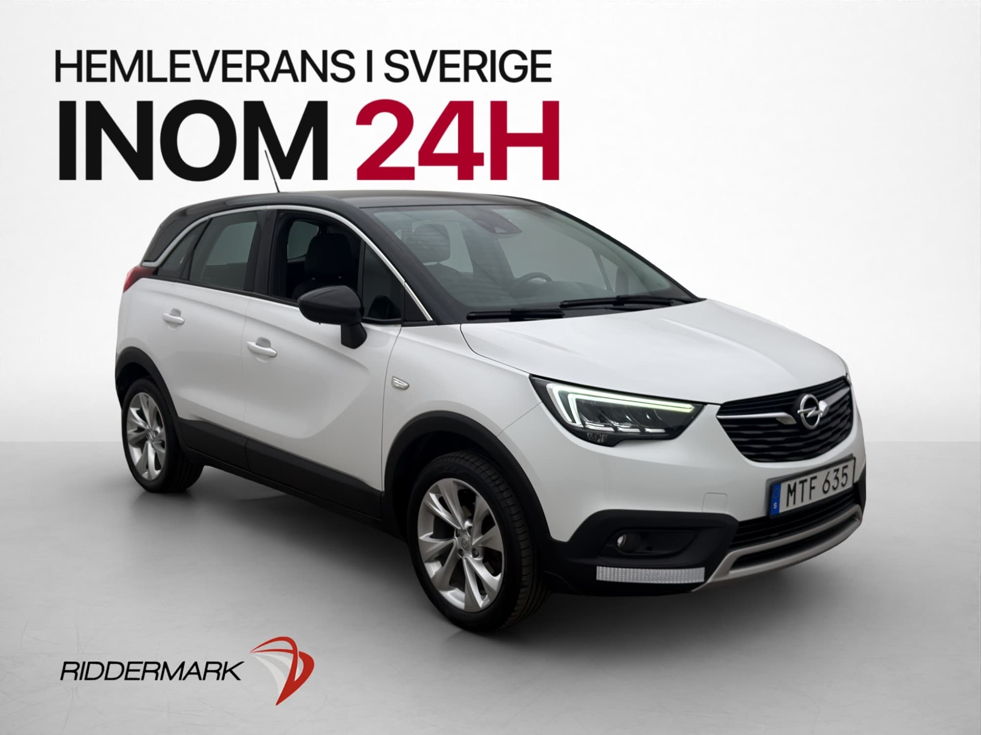Opel Crossland X 1.2 Turbo 110hk Dynamic CarPlay Sensorer