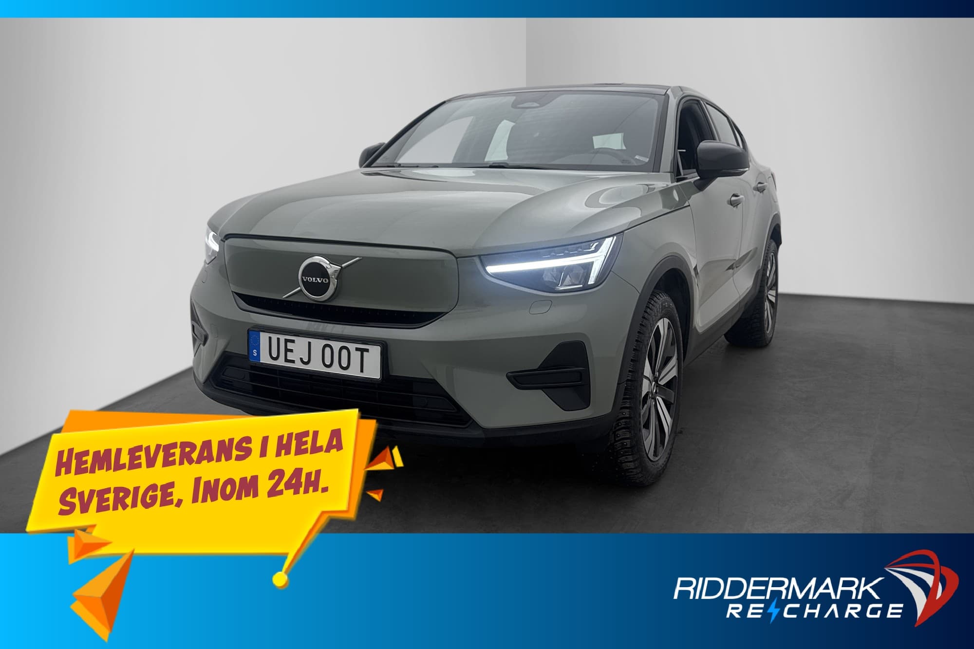 Volvo C40 Recharge Single Motor Core Pano Kamera Drag MOMS