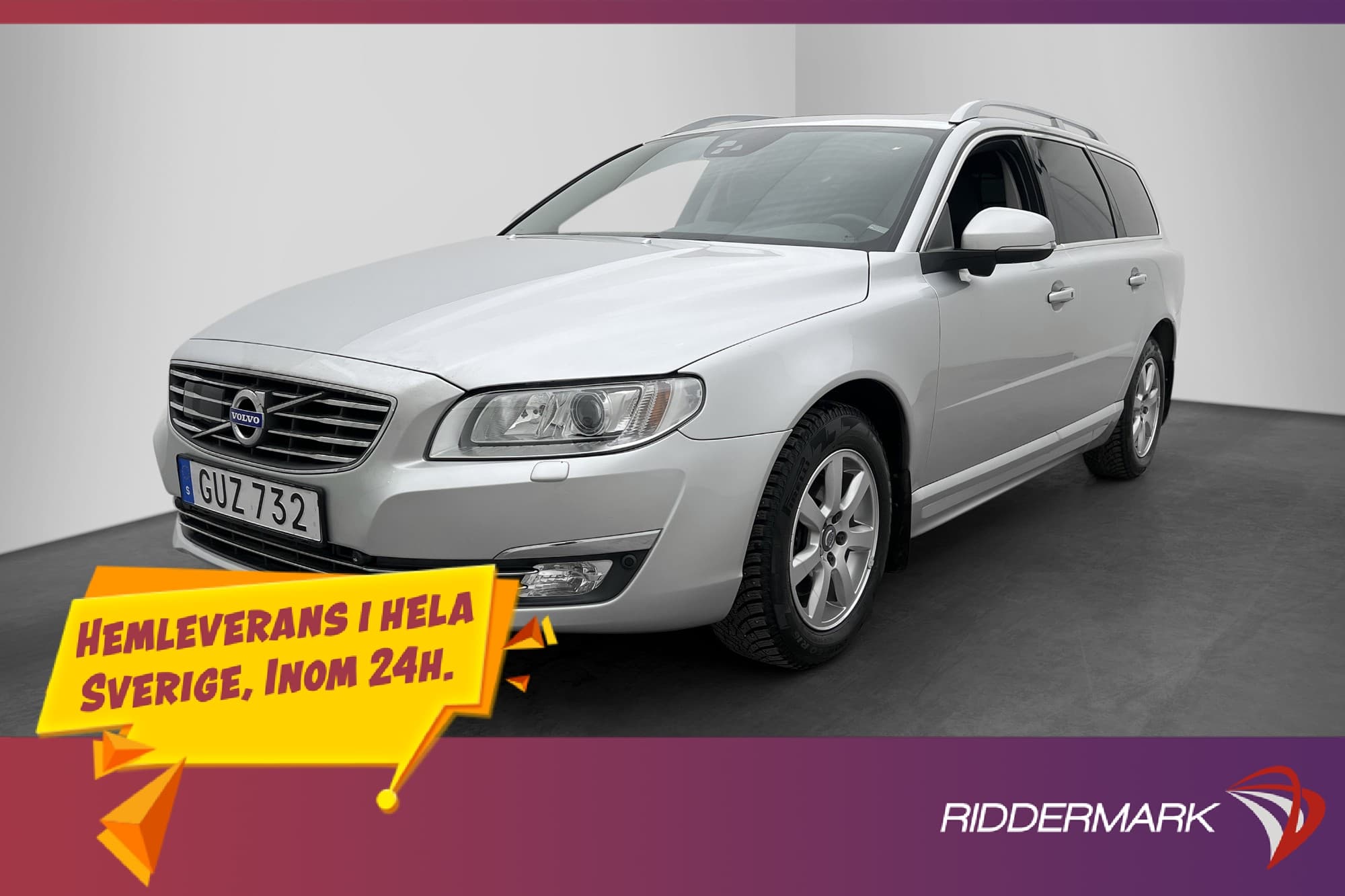 Volvo V70 T4 VOC Värm Drag Sensorer Navi BLIS Skinn