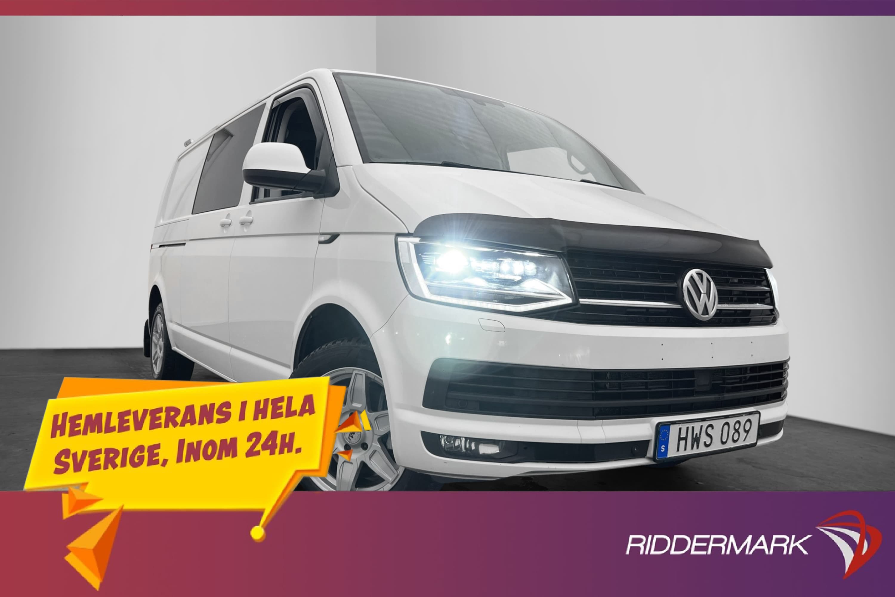Volkswagen Transporter Kombi 4M Värmare El-Dörr Kamera MOMS