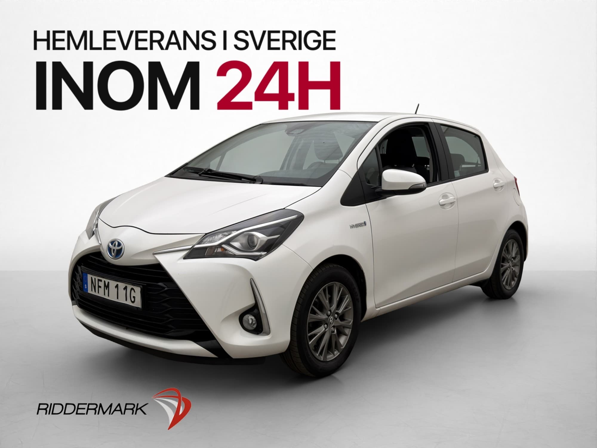 Toyota Yaris Hybrid e-CVT 101hk Active Backkamera Bluetooth