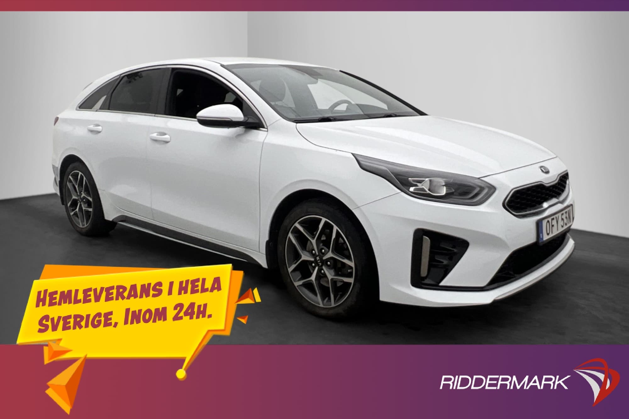 Kia ProCee'd 1.4 T-GDI 140hk GT Line CarPlay Kamera Navi