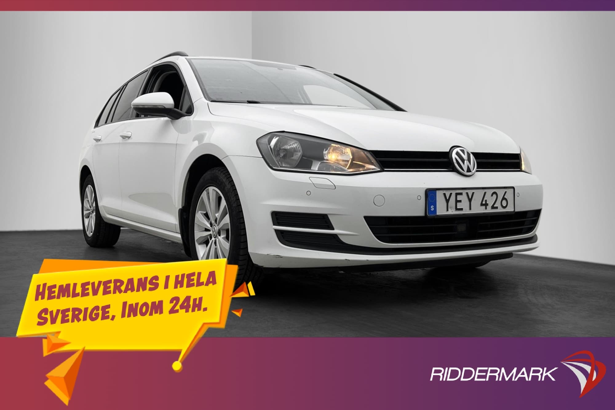 Volkswagen Golf 1.6 TDI Fjärr-Värmare Adapt-fart B-Kamera