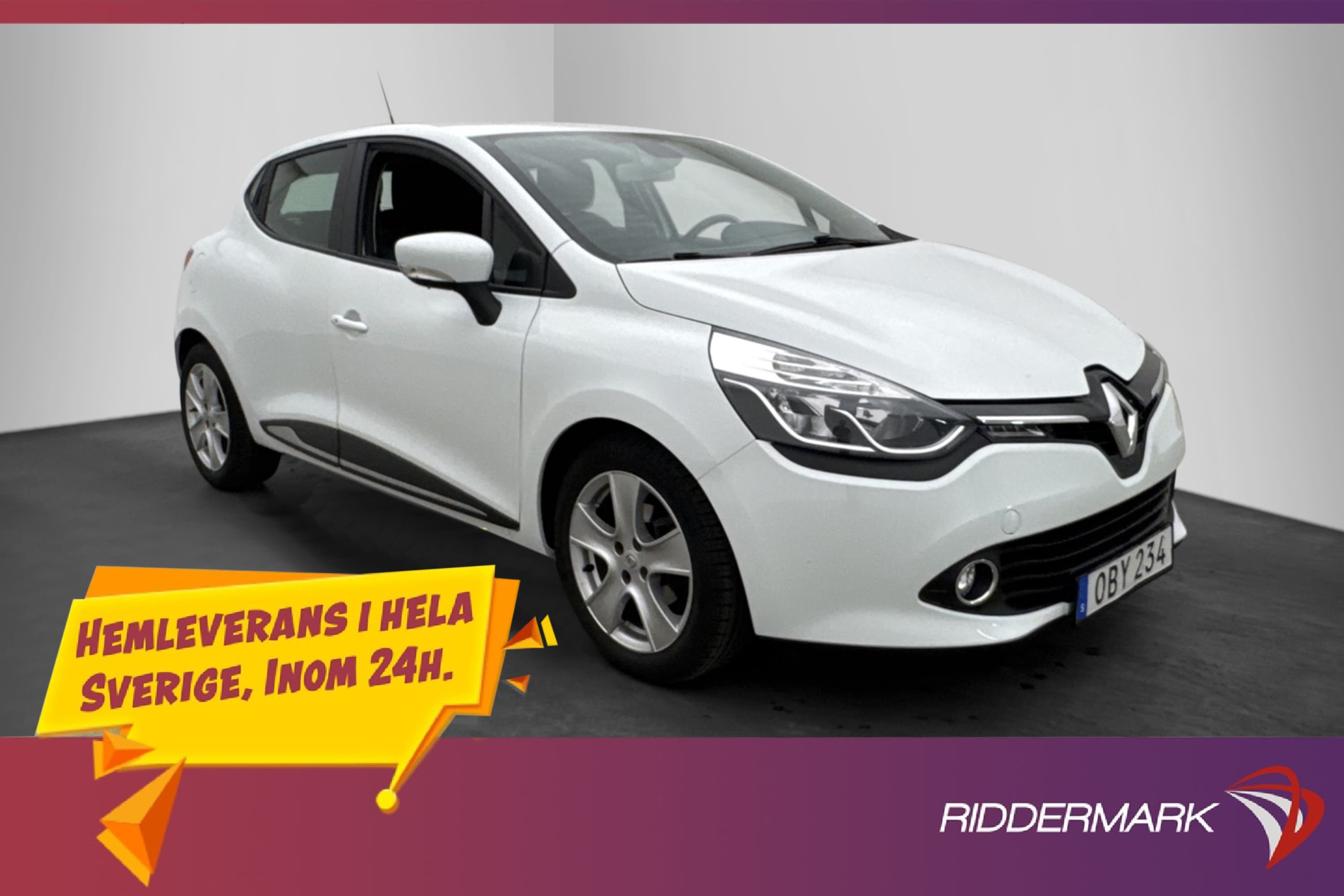 Renault Clio 1.2 TCe 118hk Navigation Bluetooth 0.54 l/mil
