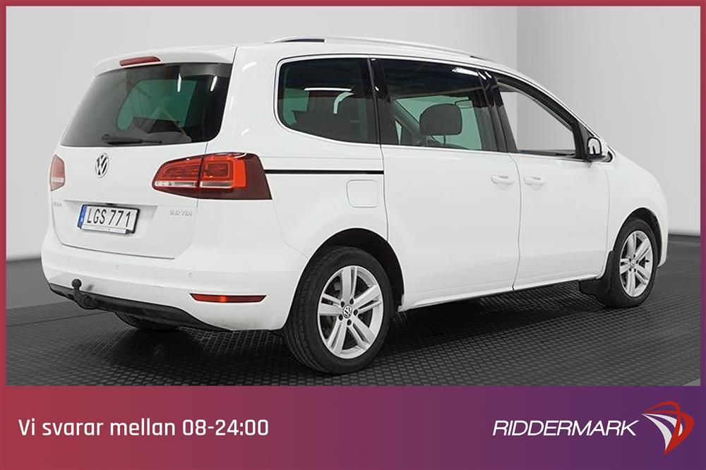 Volkswagen Sharan 150hk 7-Sits Pano B-Kamera Drag 0,47l/milexteriör