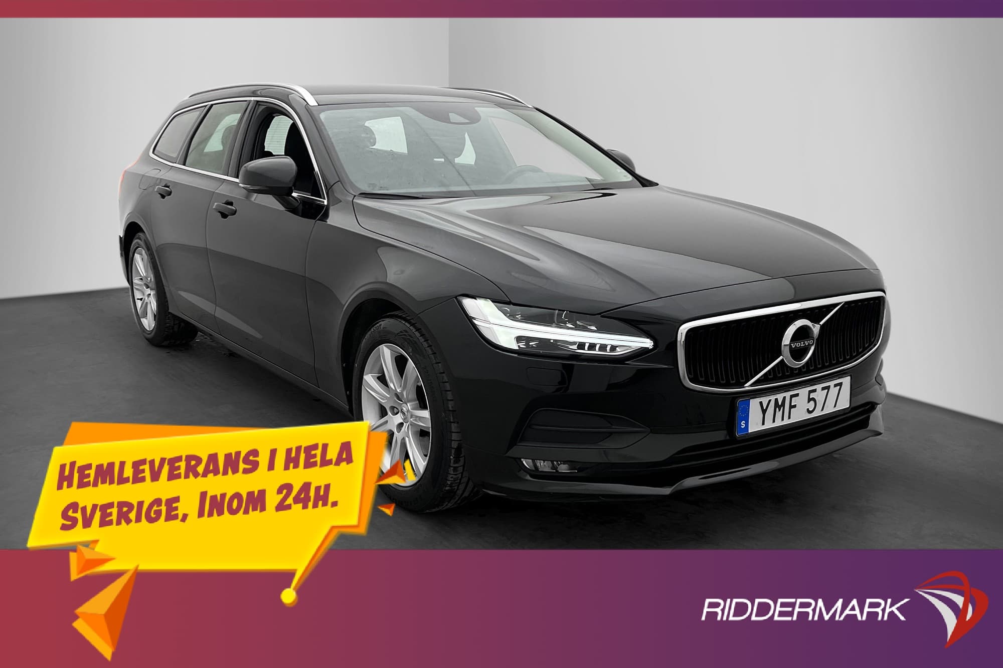 Volvo V90 D3 150hk Momentum VOC Värmare Rattvärme Adaptiv