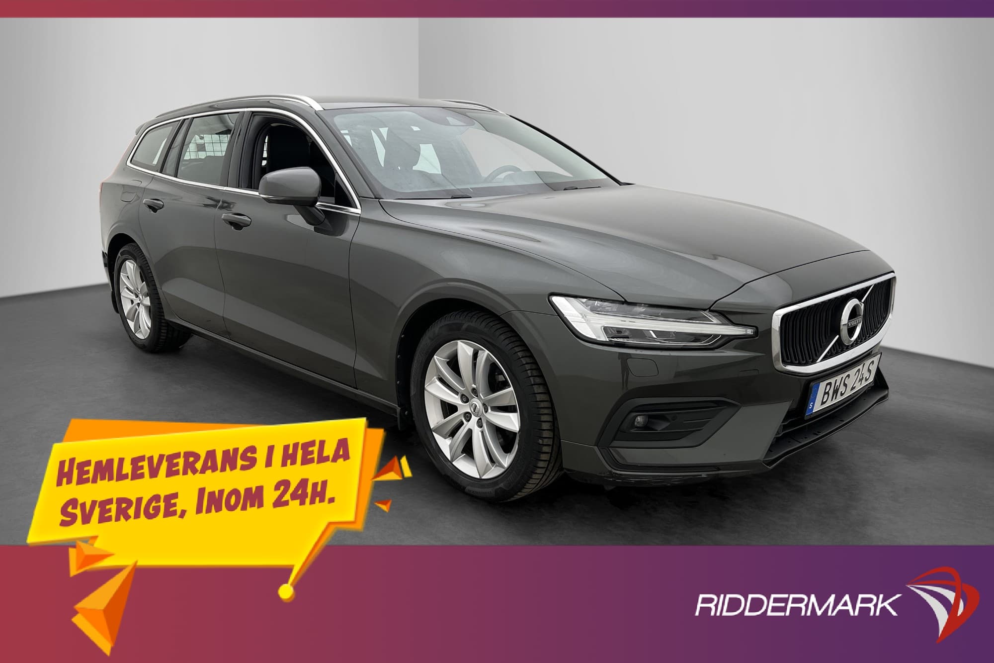 Volvo V60 B4 197hk Momentum H/K Kamera Drag Värmare CarPlay