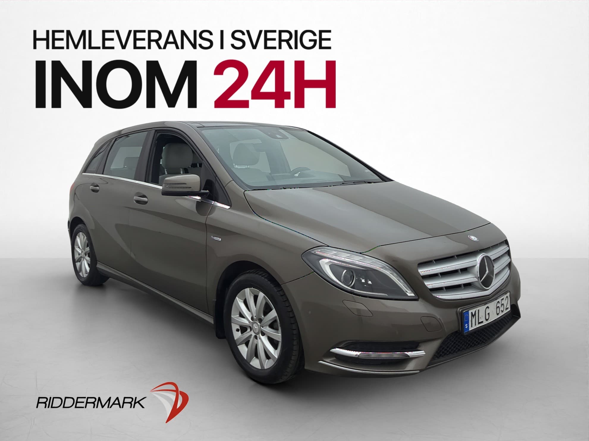 Mercedes-Benz B 180 109hk Pano P-Sensorer Farthållare Drag