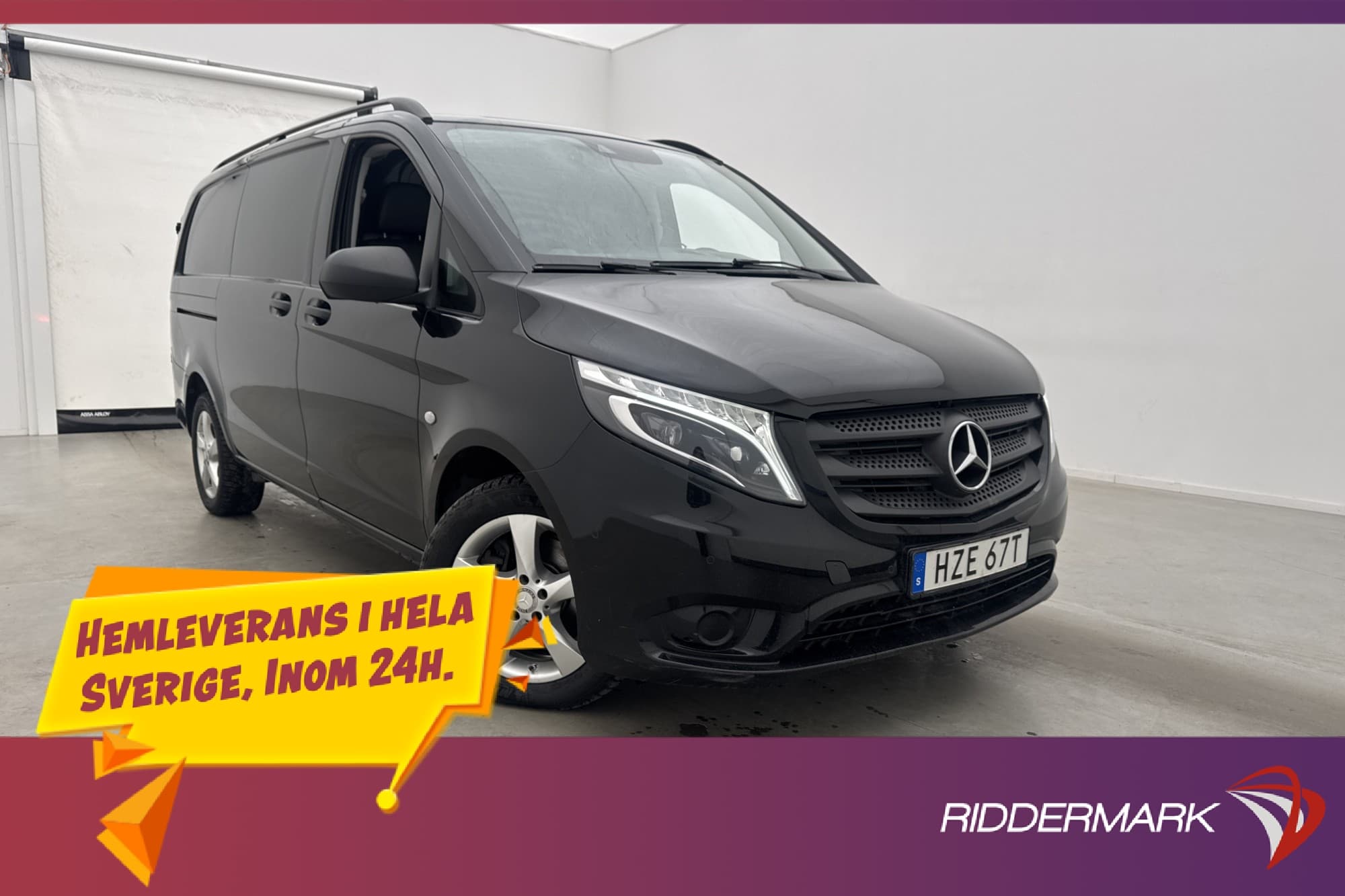 Mercedes-Benz Vito L2 119 Värm Skinn CARPLAY B-Kamera Moms