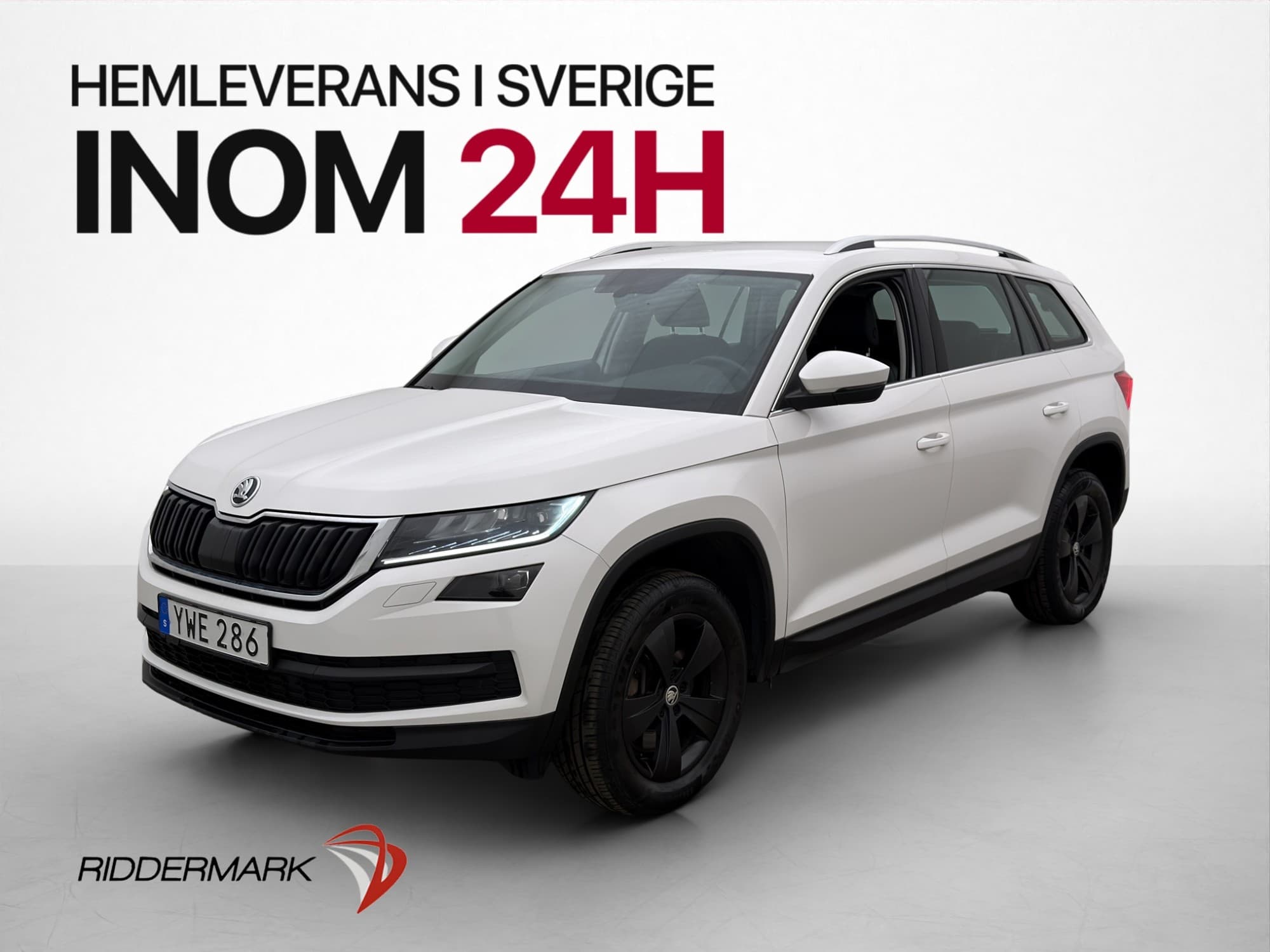 Skoda Kodiaq TSI 4x4 180hk 7-Sits Kamera CarPlay Dragkrok