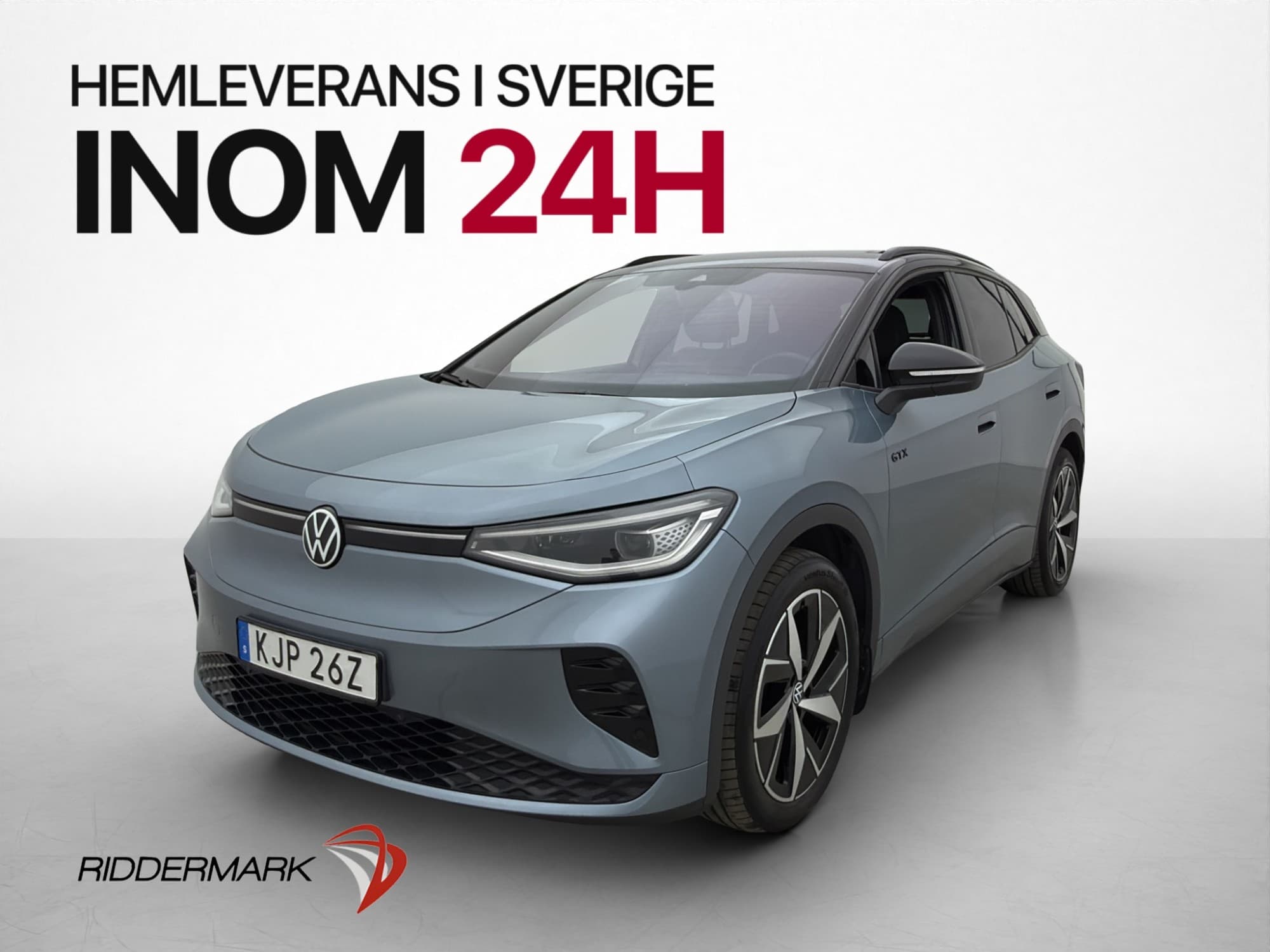 Volkswagen ID.4 GTX 299hk Värmare CarPlay Halvskinn MOMS