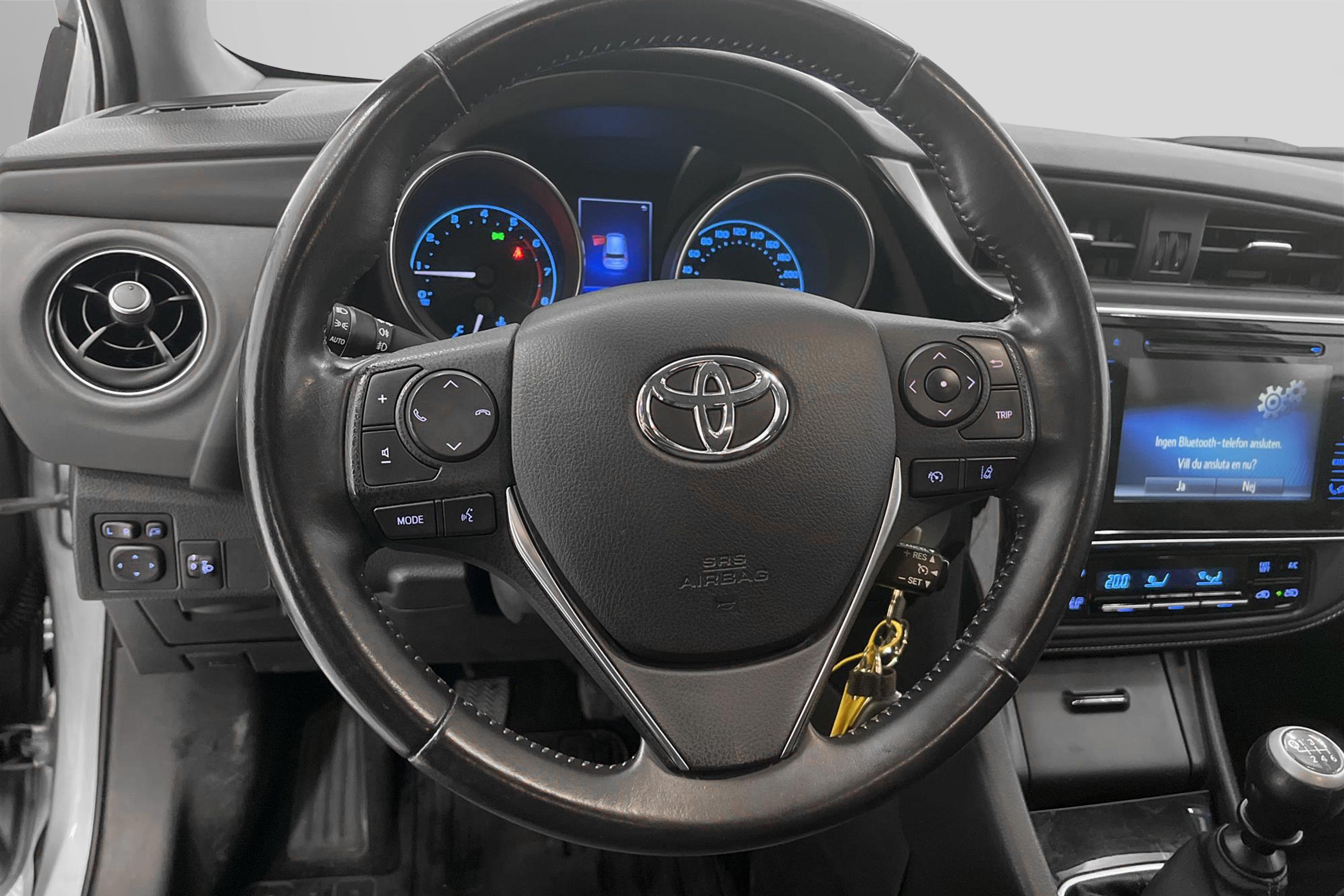 Toyota Auris 1.2 Turbo 116hk Backkamera Låg Skatt 0,49L/mil