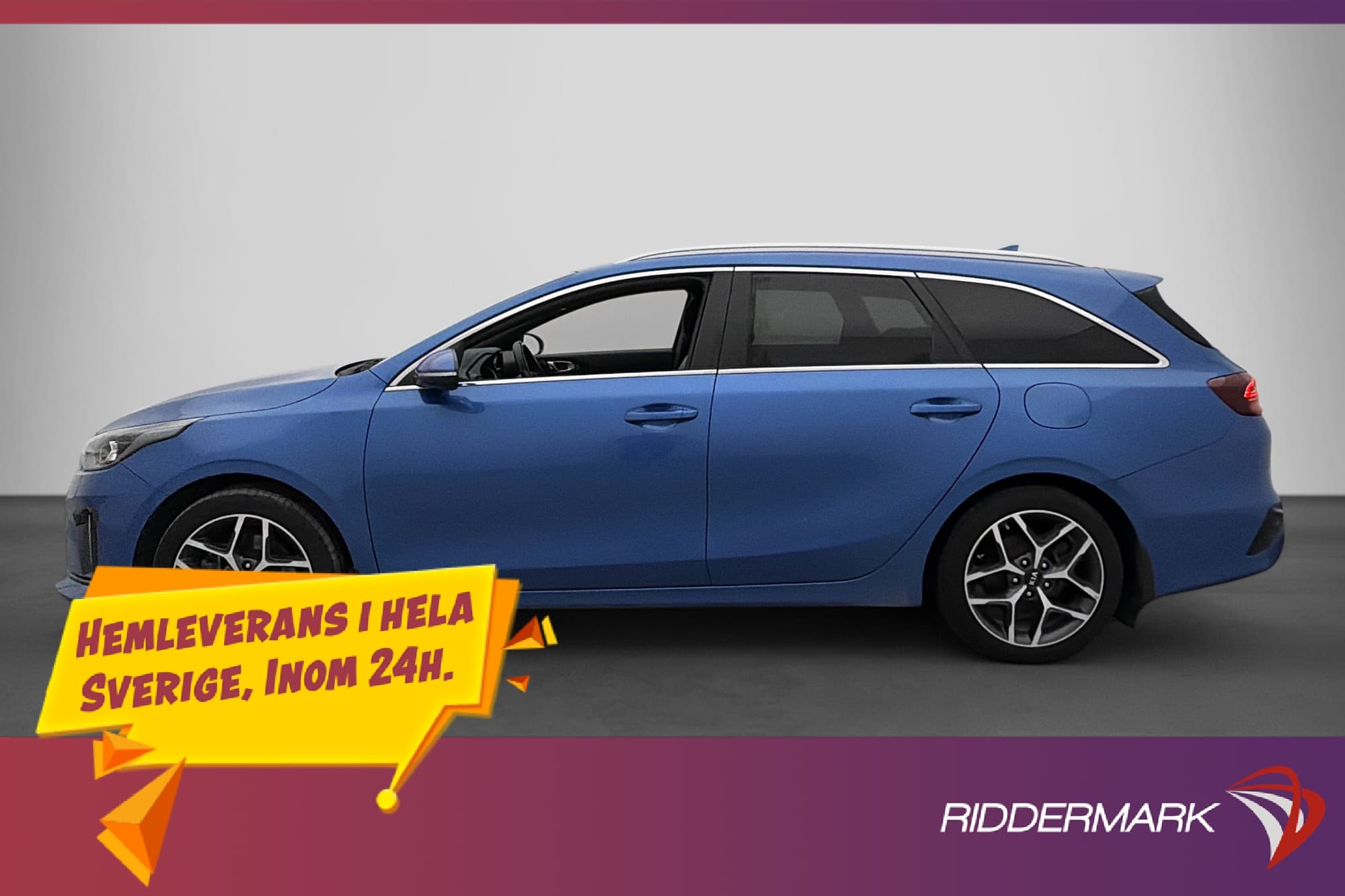 Kia Ceed SW 136hk GT-Line Kamera Dragkrok Rattvärme CarPlay