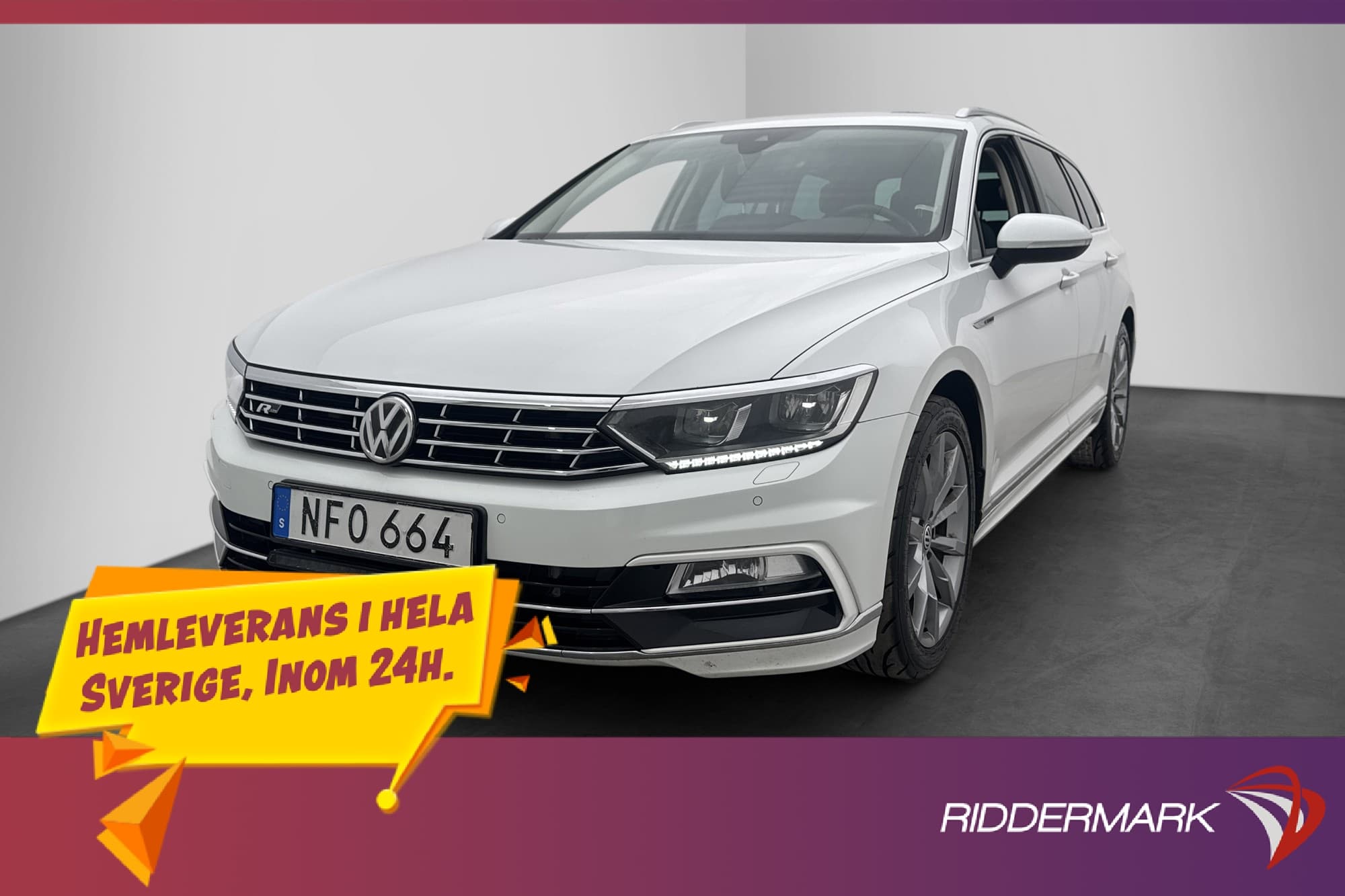 Volkswagen Passat Variant 2.0 TDI 4M R-Line Värmare Drag