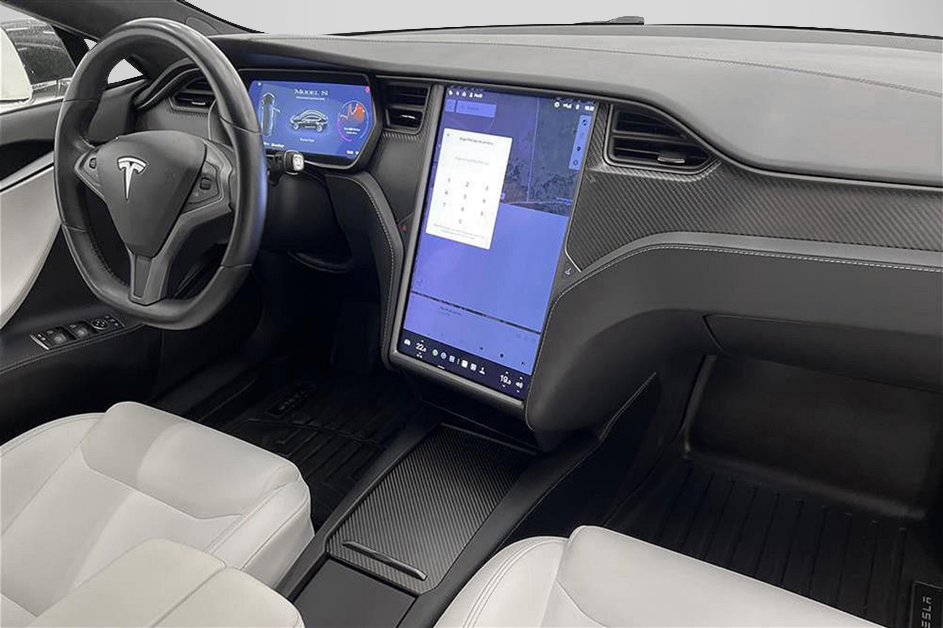 Tesla Model S Performance AWD 761hk Panoramatak Luftfjädringinteriör