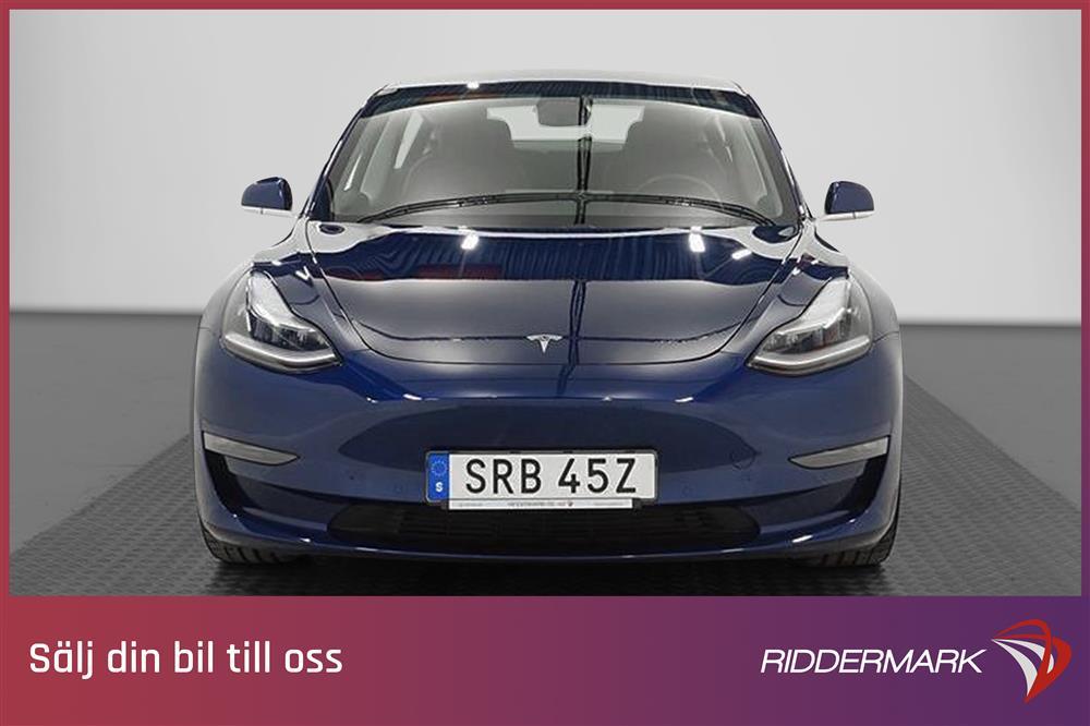 Tesla Model 3 Performance AWD 510hk Svensksåld Autopilotexteriör