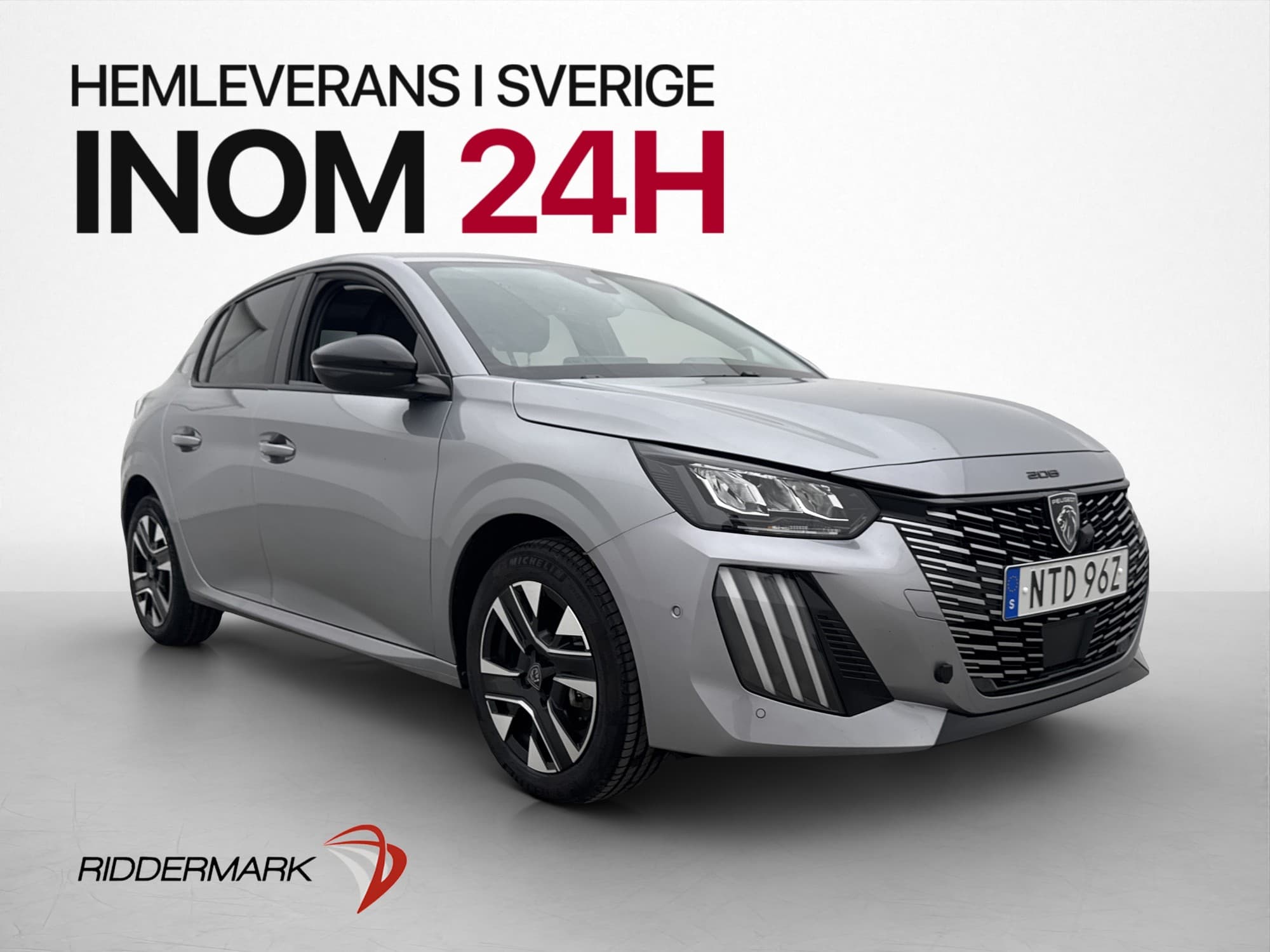 Peugeot 208 HYBRID 101hk Allure Cockpit 360° Kamera CarPlay