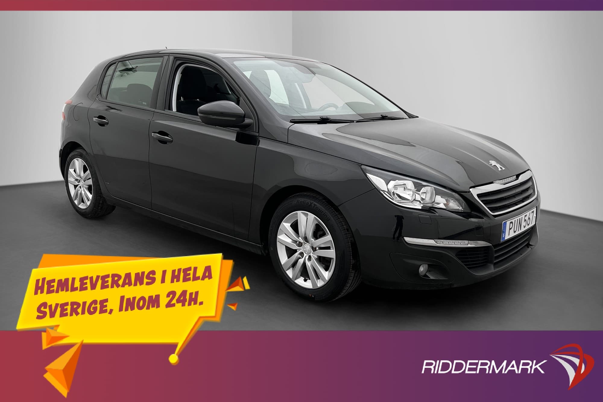 Peugeot 308 1.6 THP 125hk Active Panorama Navi P-Sensorer