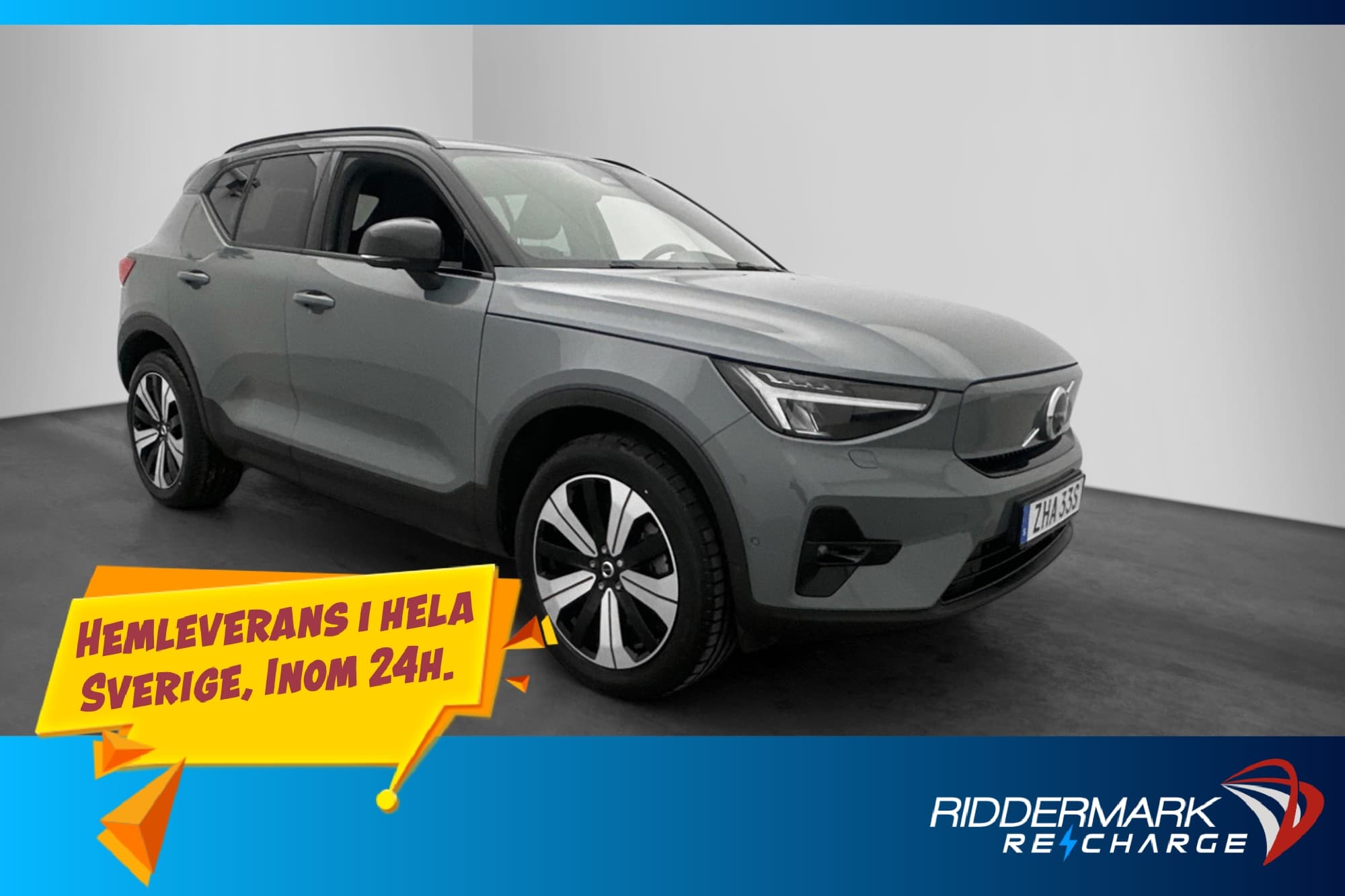 Volvo XC40 Recharge Twin motor Ultimate Pano H/K 360° Drag