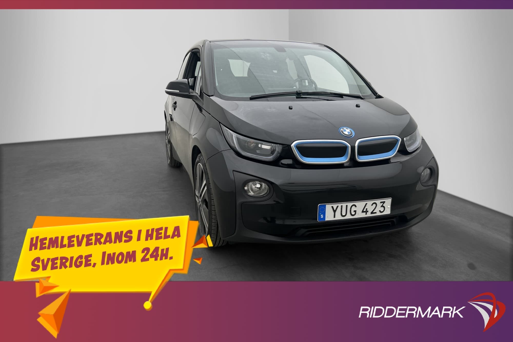 BMW I3 94 Ah REX 170hk Comfort Advanced H/K Navi P-Sensorer