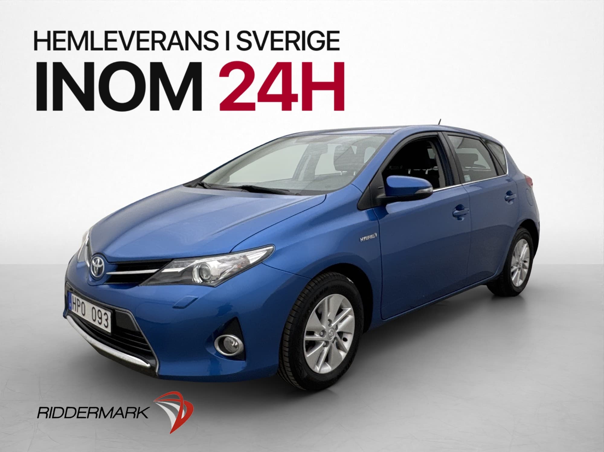 Toyota Auris Hybrid e-CVT 136hk Active B-Kamera 0.36 l/mil