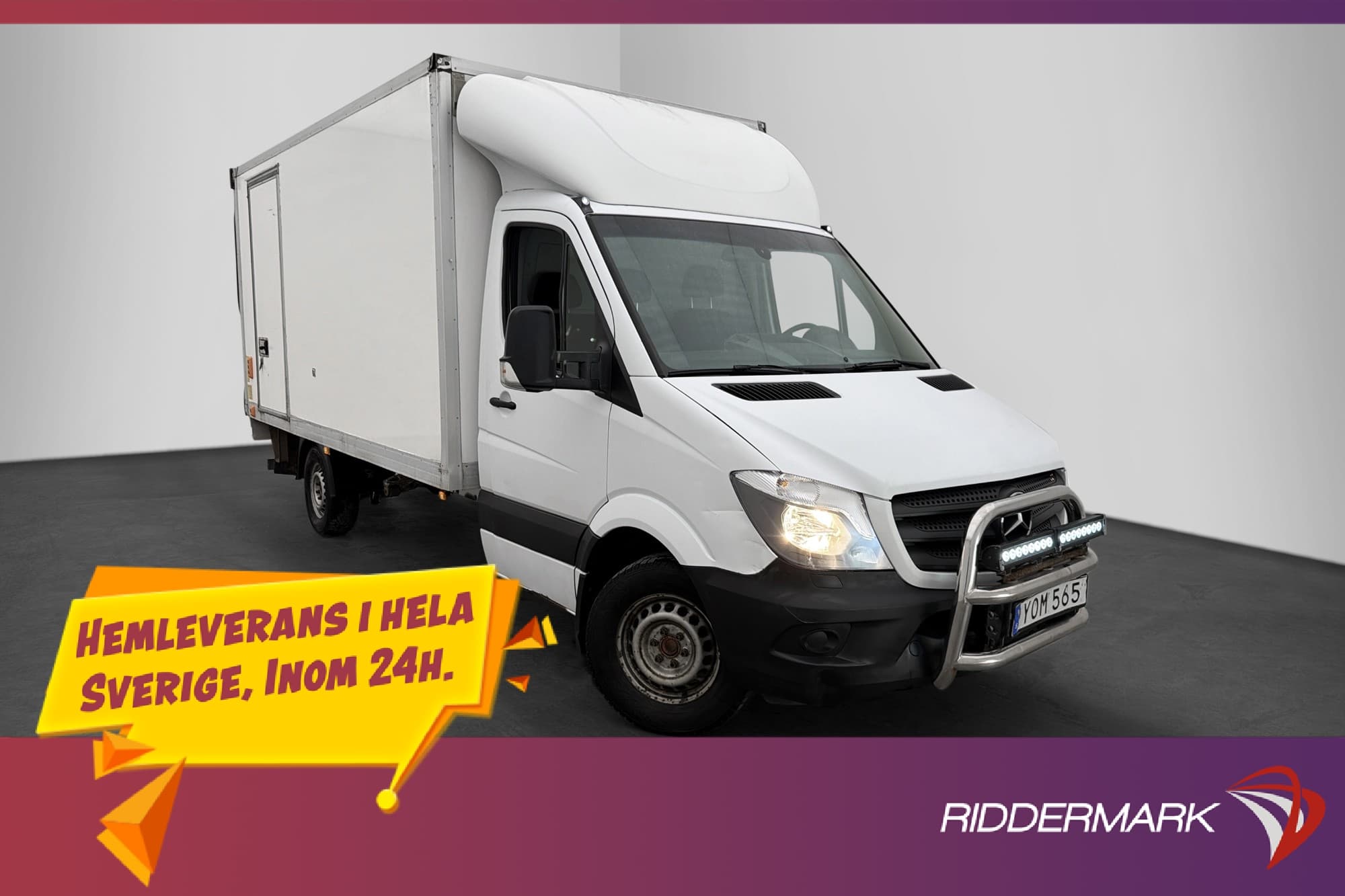 Mercedes-Benz Sprinter 316 DRAGKROK Bakgavellyft Sido-D MOMS