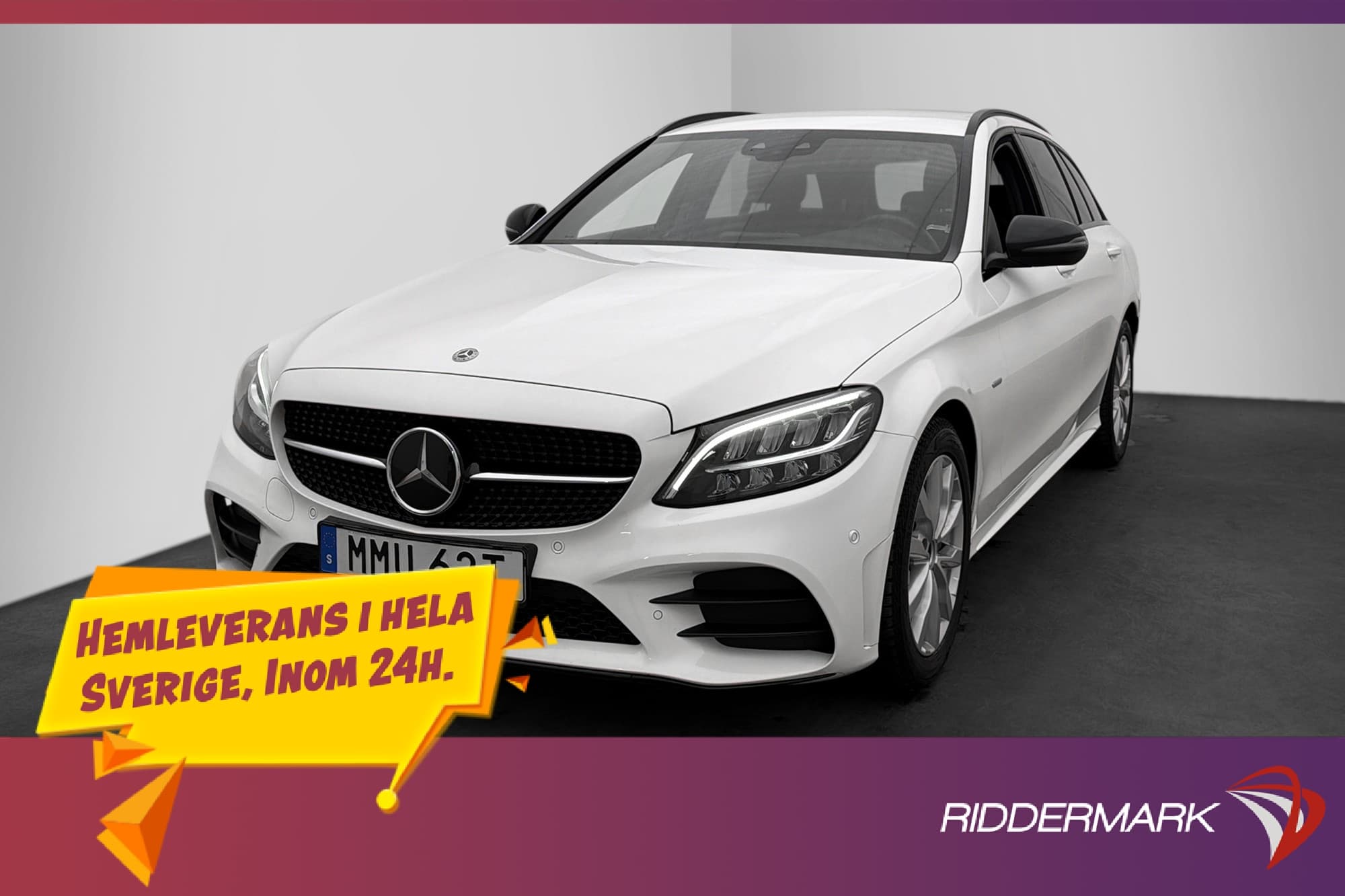 Mercedes-Benz C 220 T d 194hk AMG Cockpit Värmare Drag