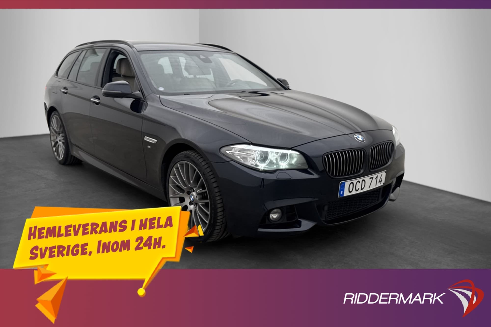 BMW 530 D xDrive 258hk M Sport Performance H/K Cockpit Drag