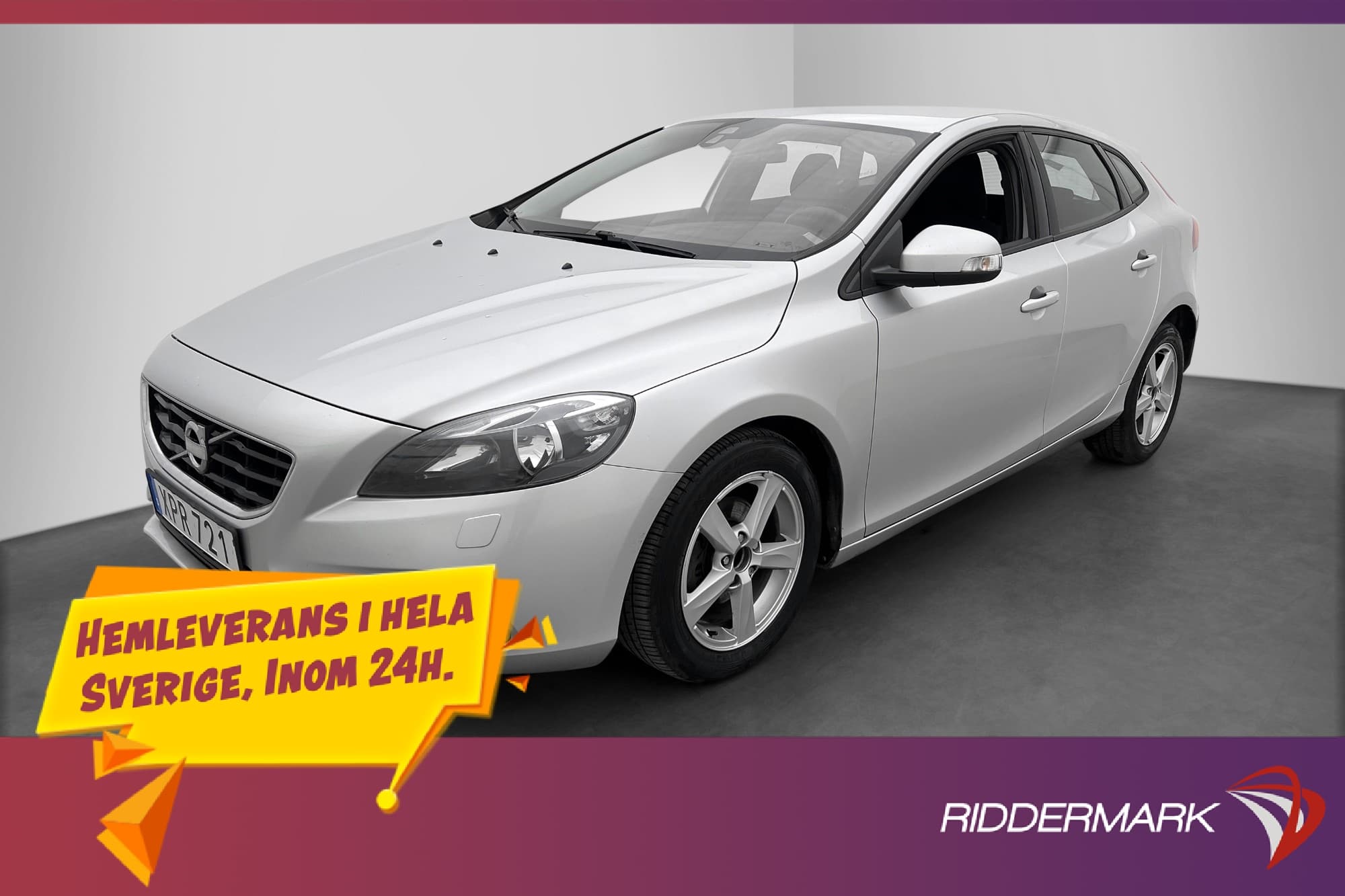 Volvo V40 D2 115hk Kinetic Värmare Dragkrok Farthållare