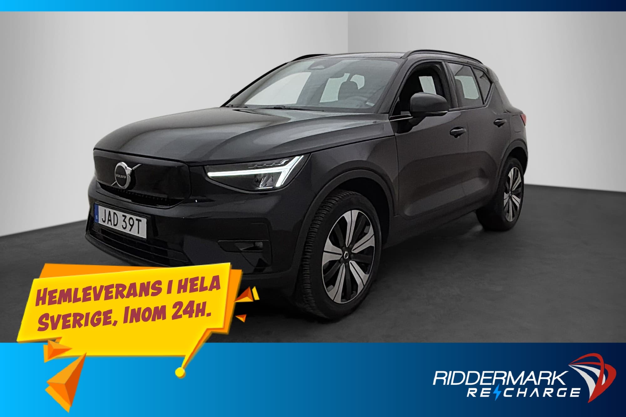 Volvo XC40 Recharge Single Motor 231hk Plus Värmare Kamera