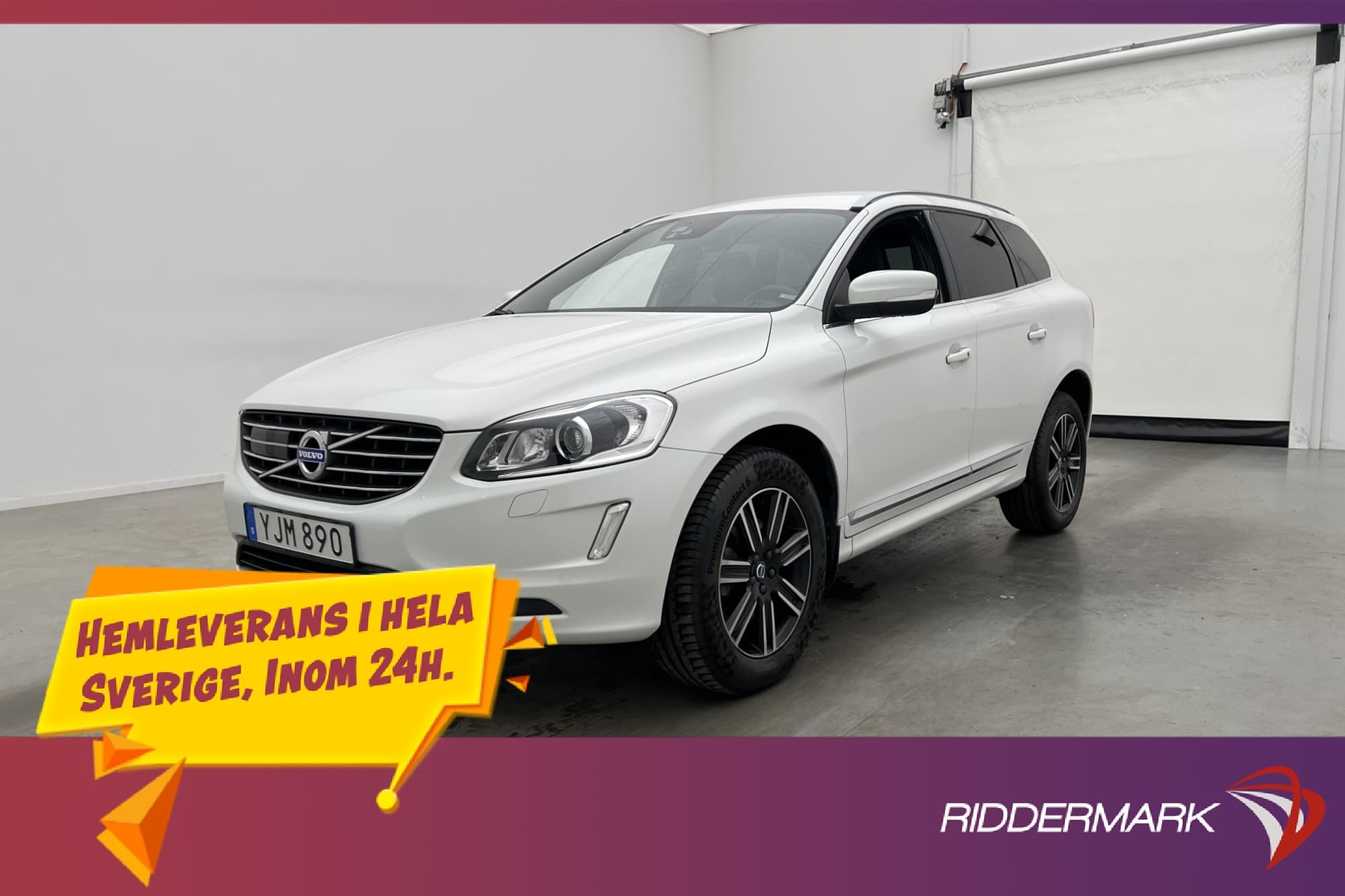 Volvo XC60 D3 Classic Summum VOC Värmare Drag Skinn Navi
