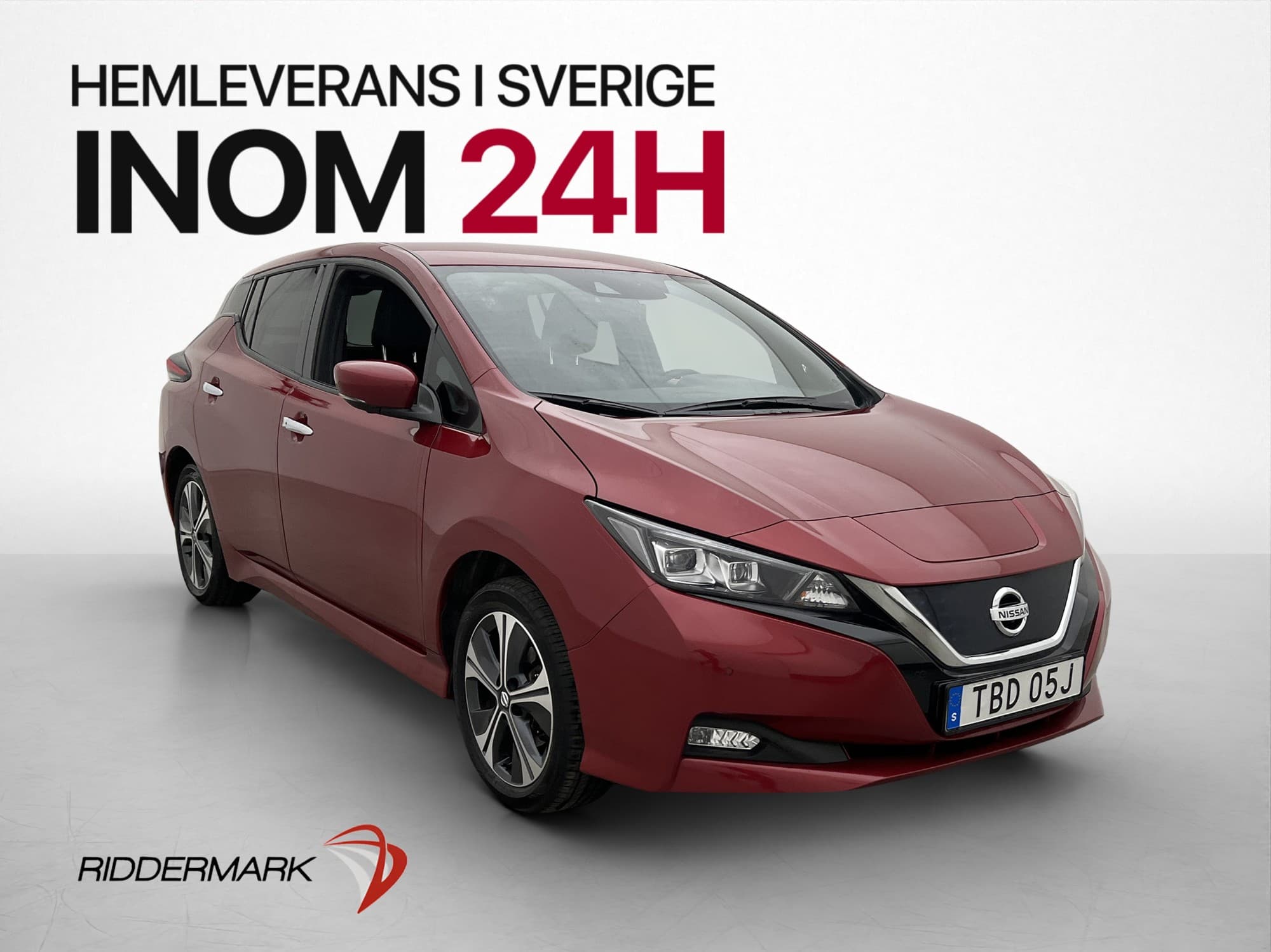 Nissan Leaf e+ 62 kWh Tekna BOSE Skinn 360° Navi Kamera