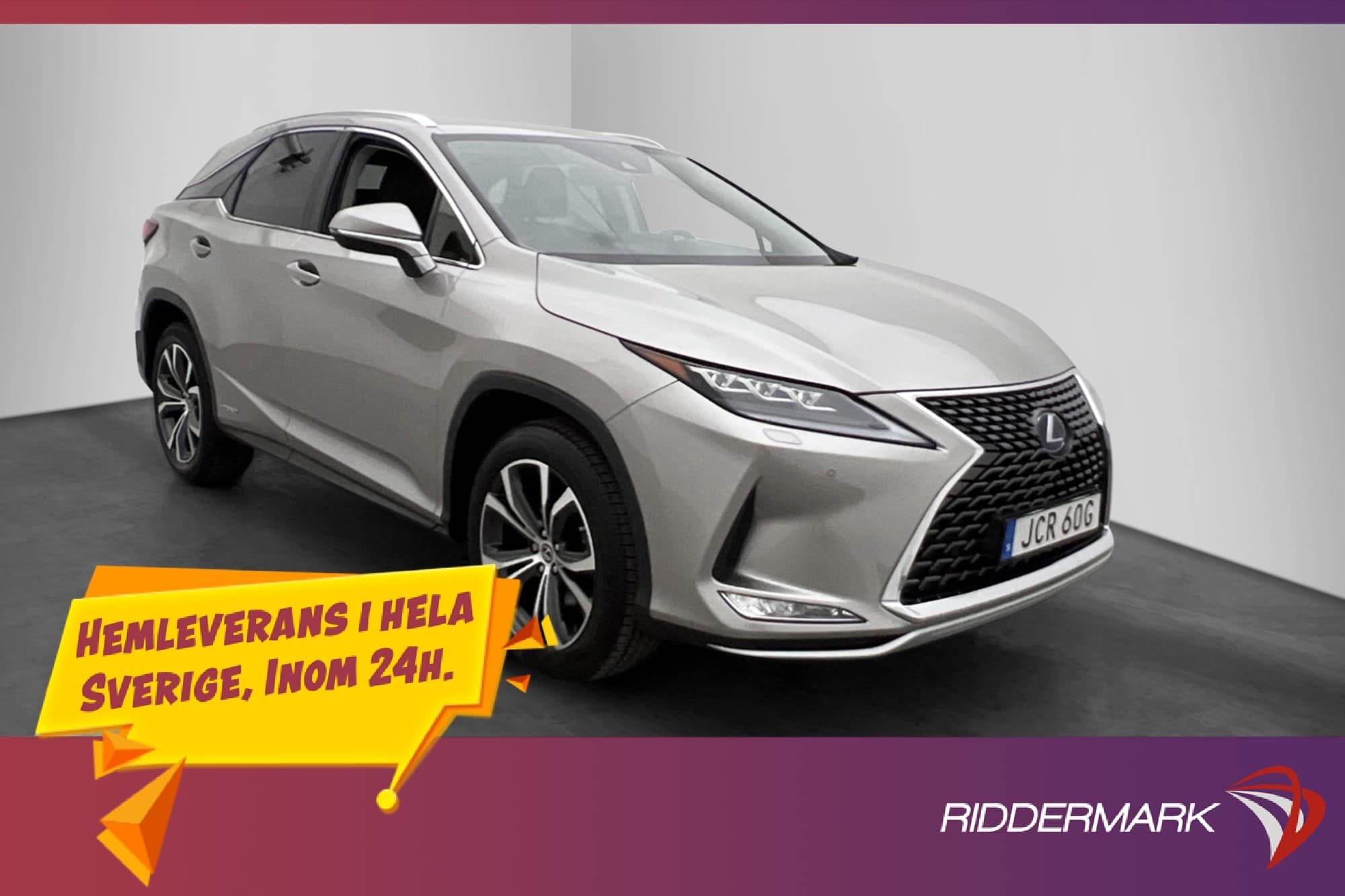 Lexus RX 450h AWD V6 313hk Executive HUD Kamera Navi Skinn