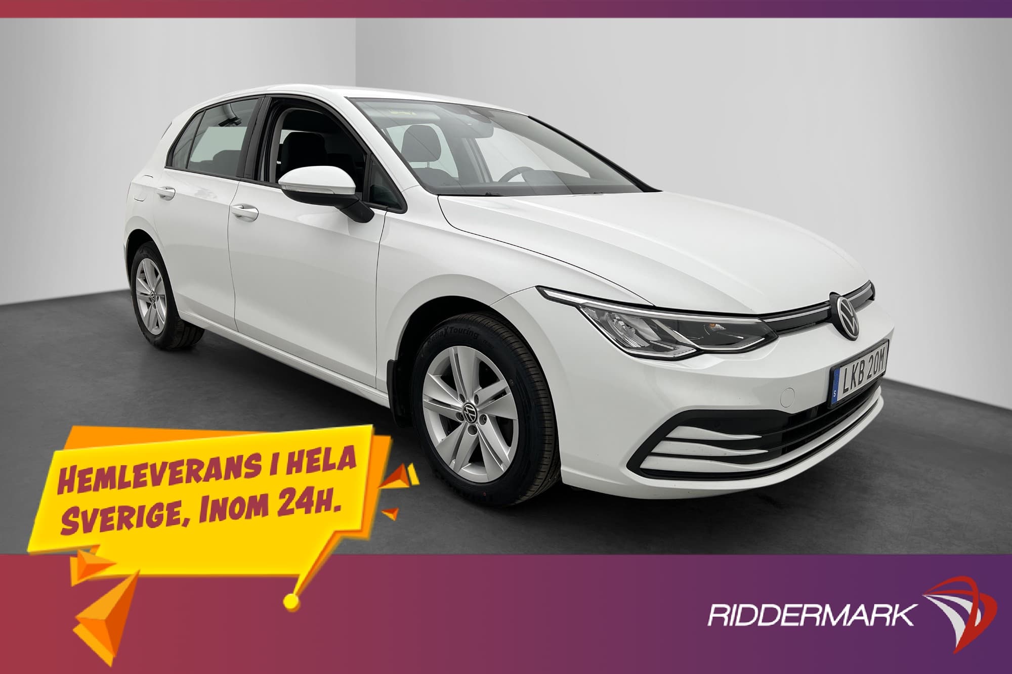 Volkswagen Golf 1.5 TSI 150hk Cockpit Navi Sensorer Adaptiv