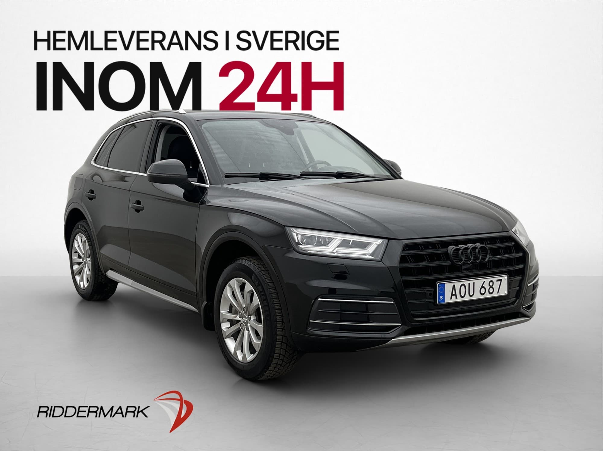 Audi Q5 2.0 TDI Quattro 190hk D-Värmare Dragkrok Keyless