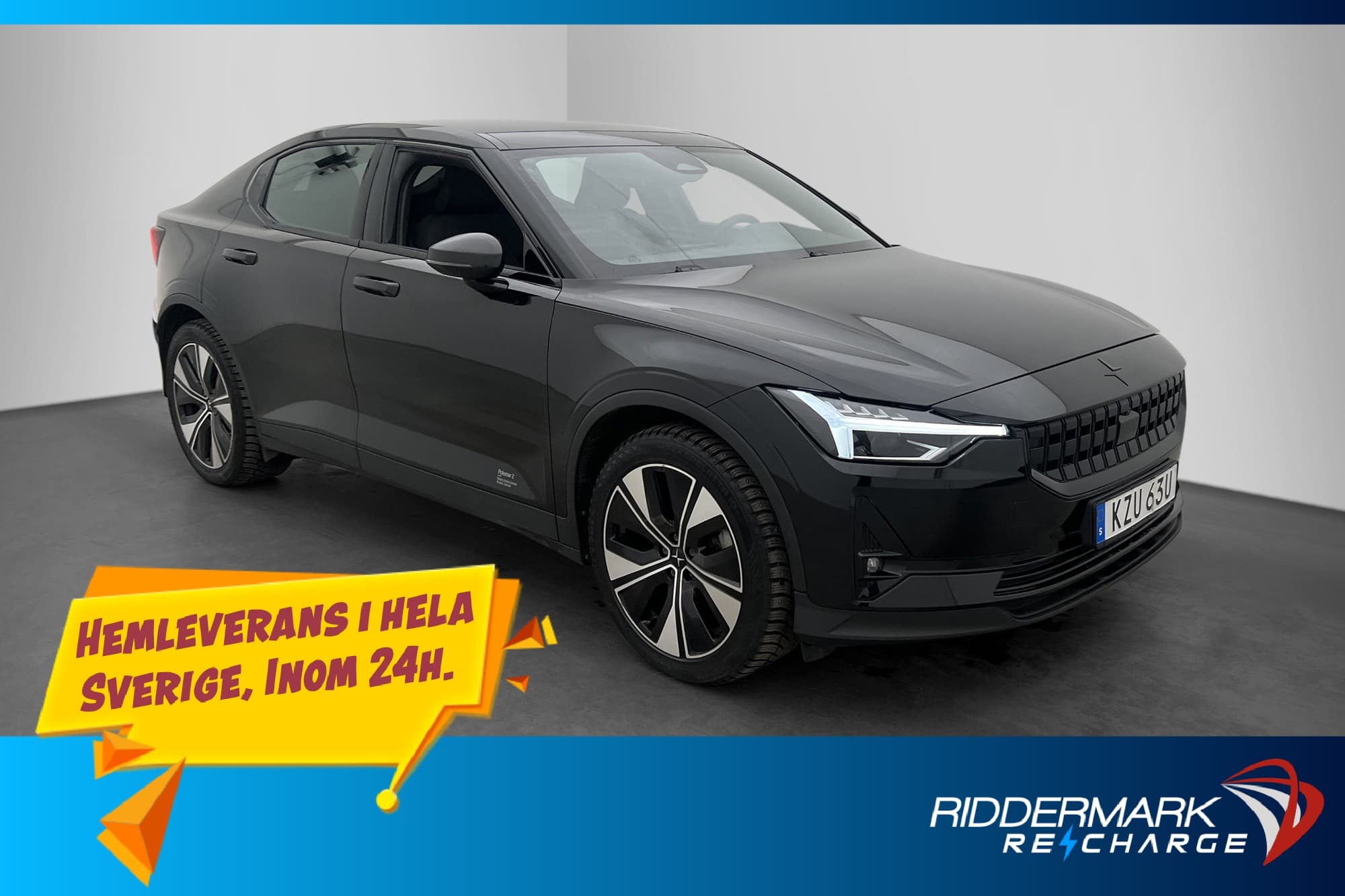 Polestar 2 Long Range Dual Motor AWD Plus Pano H/K 360° Drag